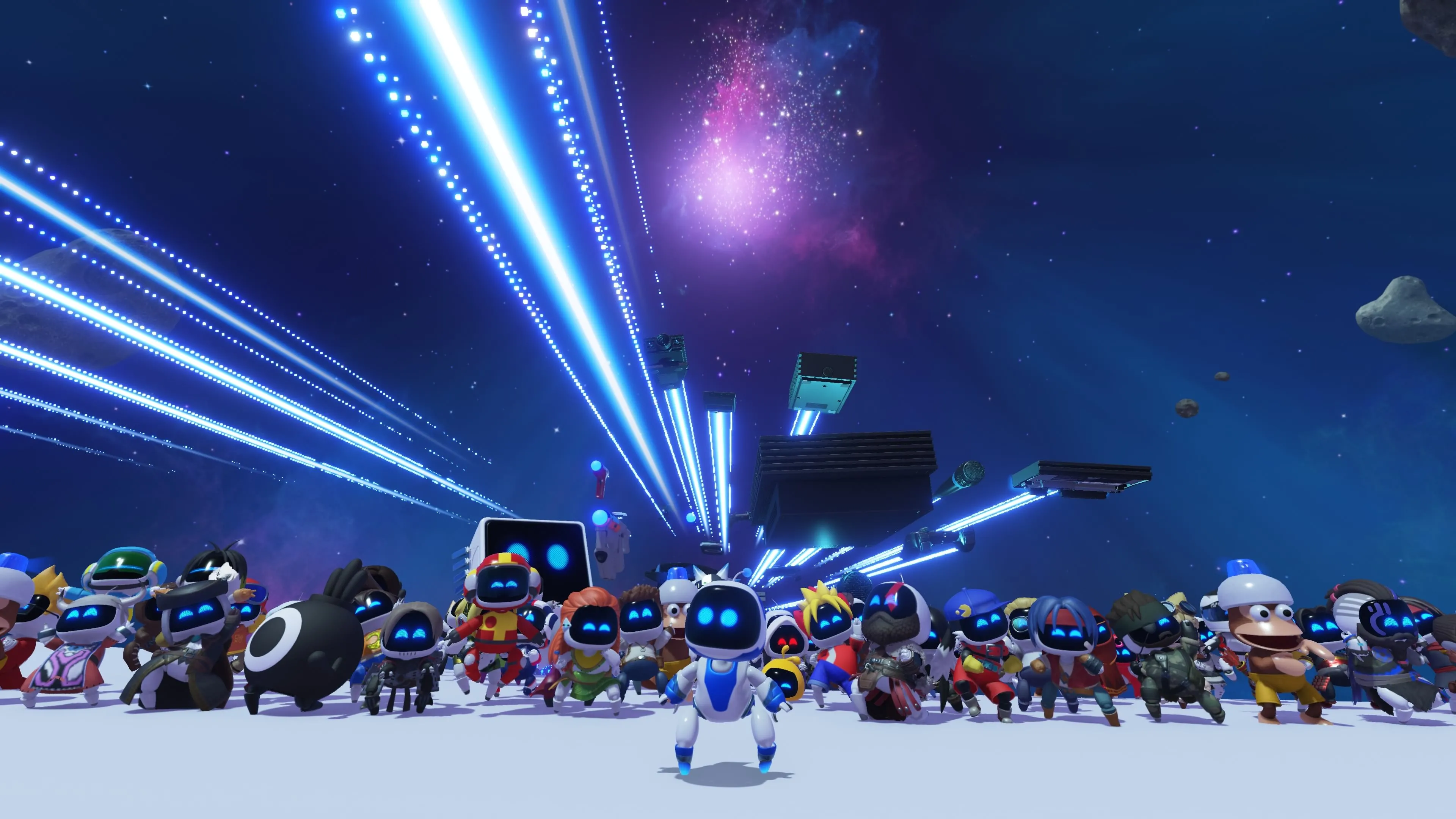 Astro Bot trên PlayStation 5 một trong những game độc quyền hay nhất 2024