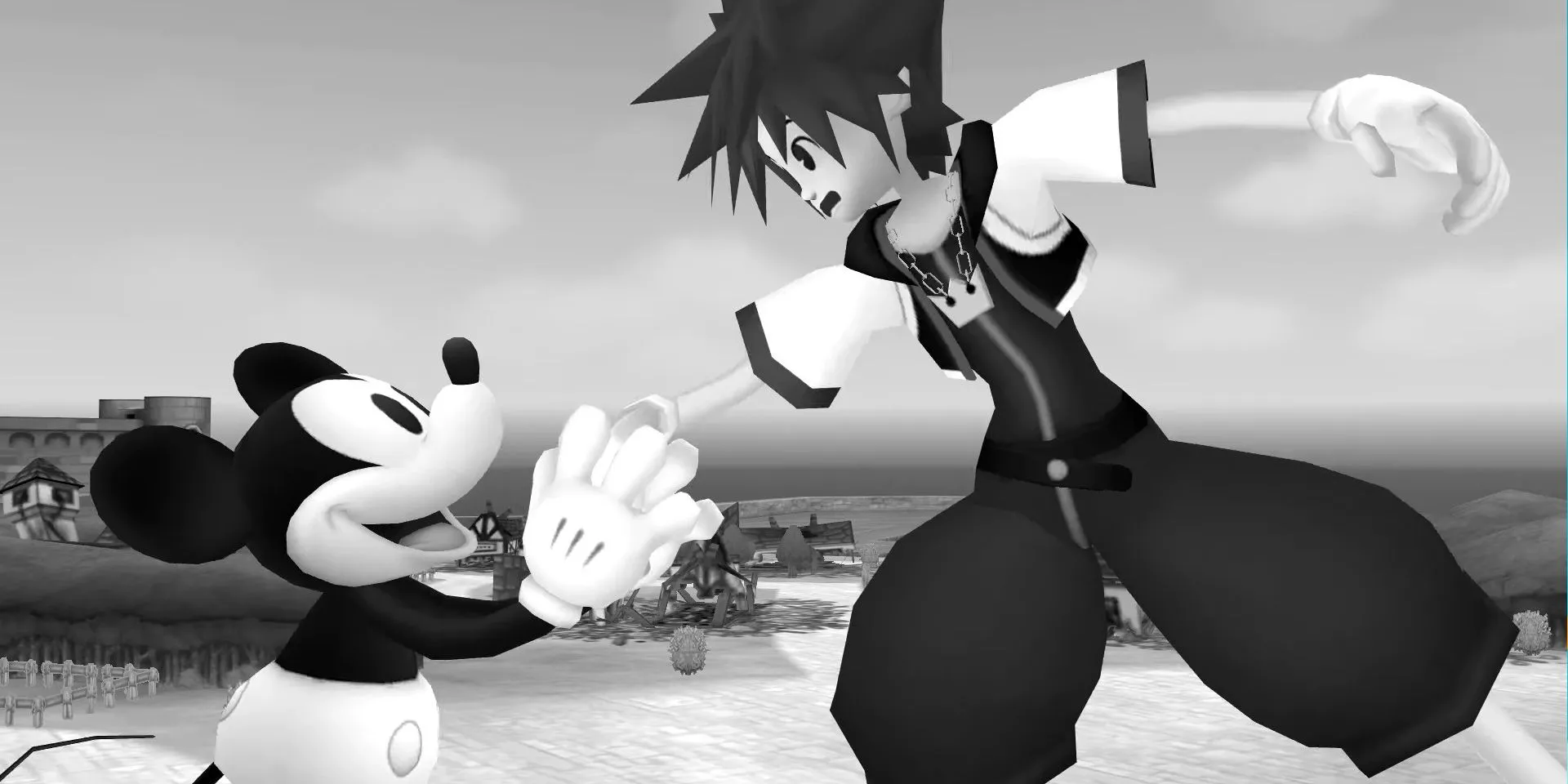 Ảnh chụp màn hình Kingdom Hearts 2 tại Timeless River