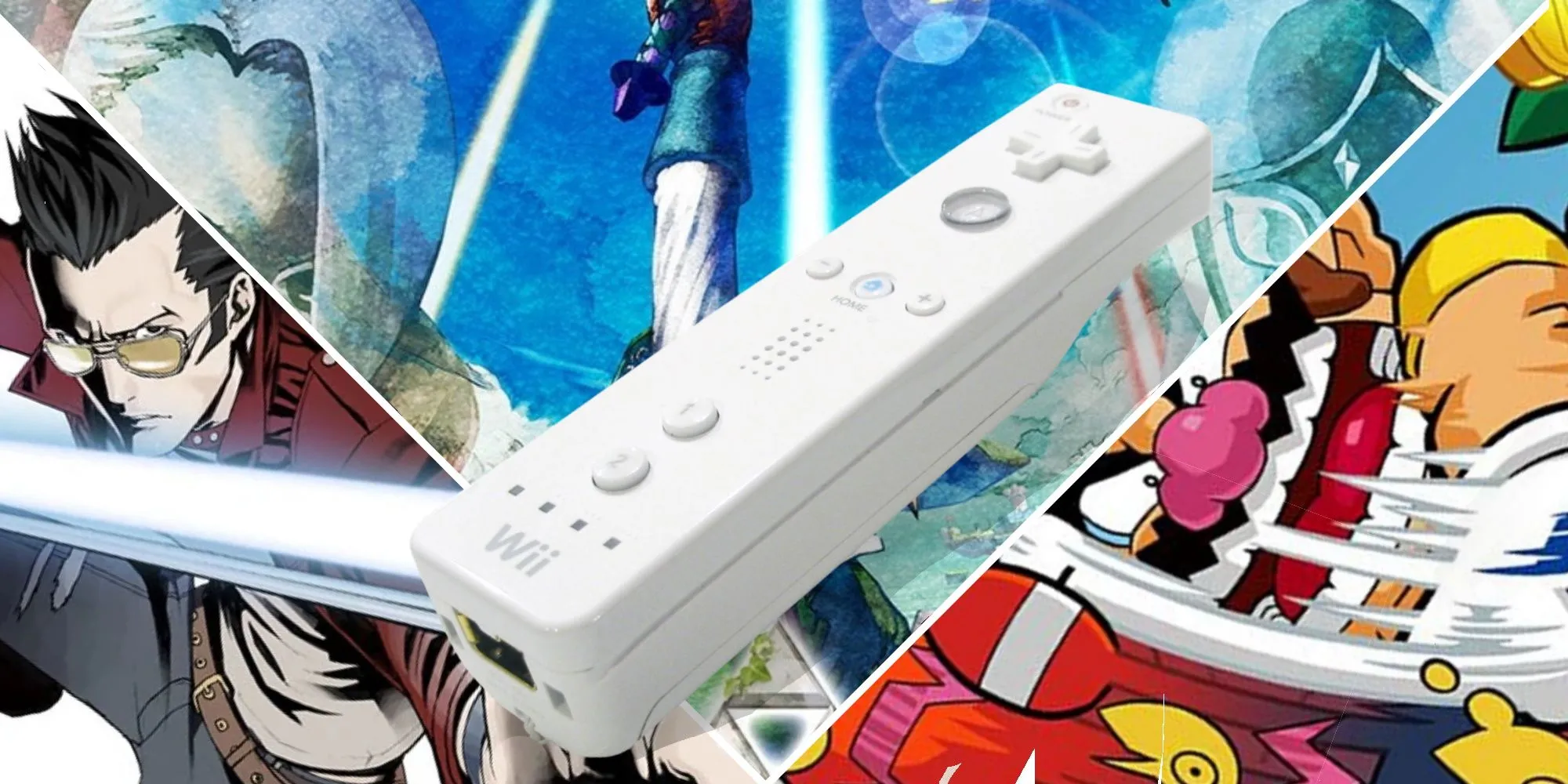 Ảnh minh họa các game Wii sử dụng điều khiển chuyển động