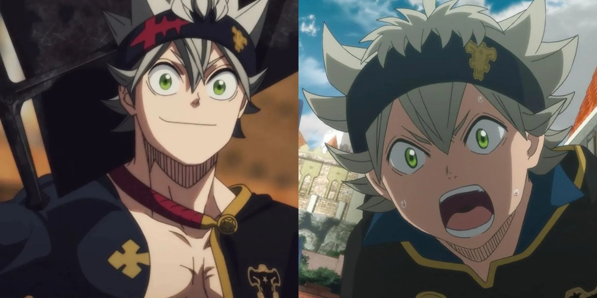 Asta với thanh kiếm chống ma thuật của mình trong Black Clover