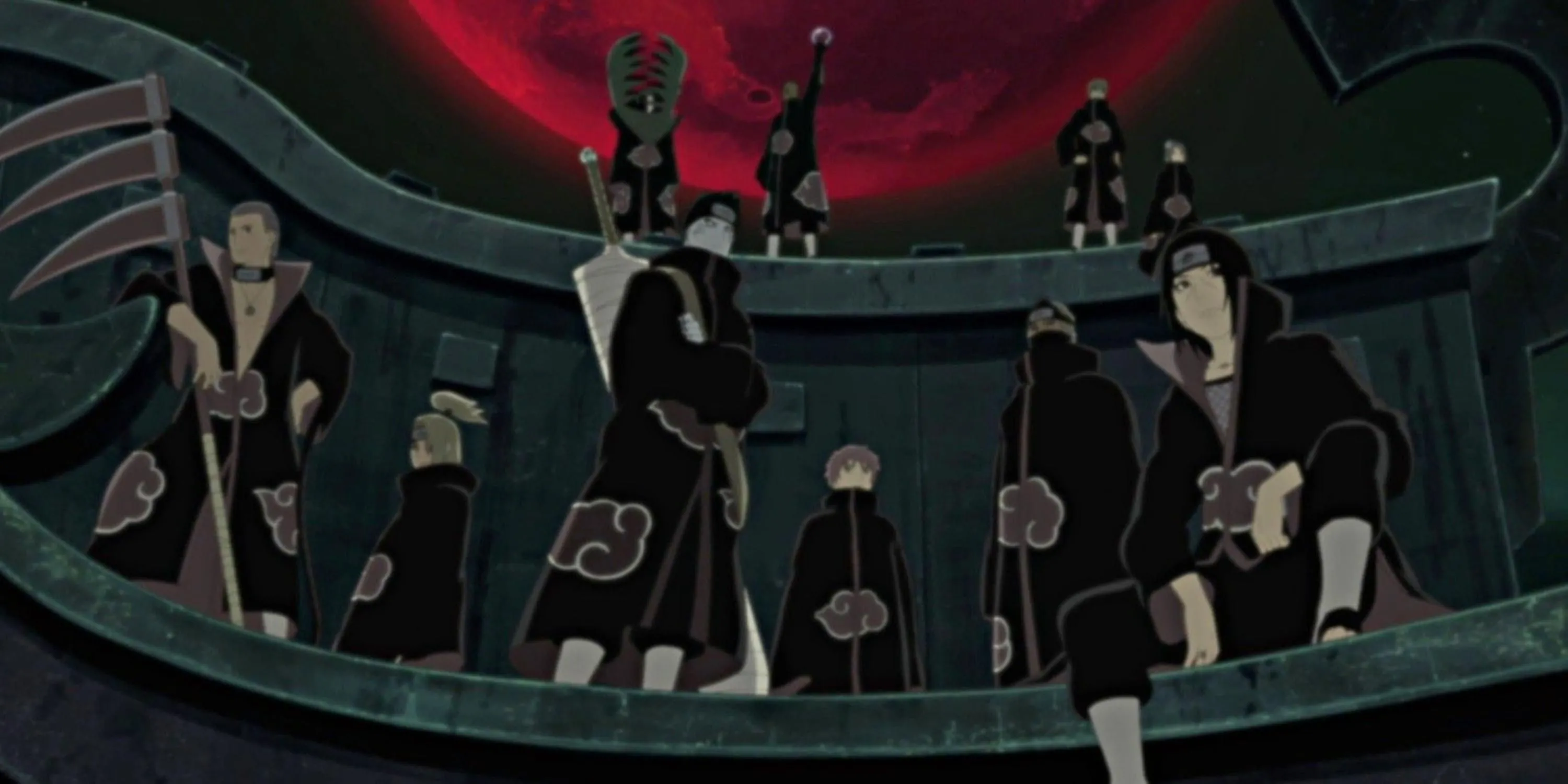 Các thành viên biểu tượng của tổ chức Akatsuki trong Naruto