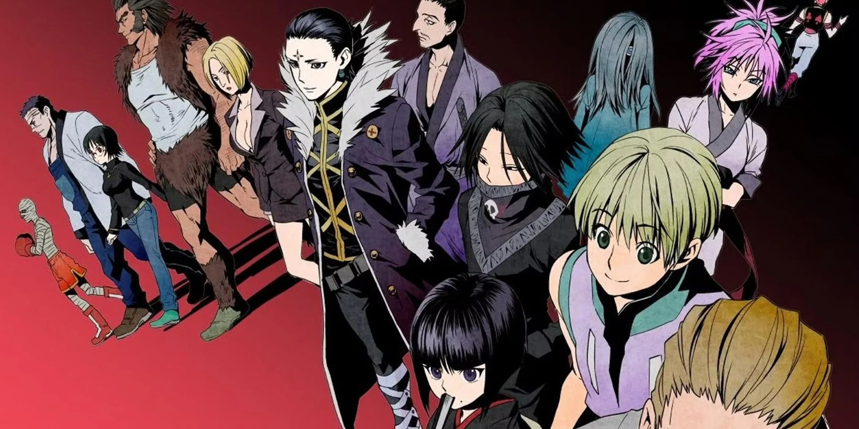 Các thành viên của nhóm trộm khét tiếng Phantom Troupe (Ryodan) trong Hunter x Hunter
