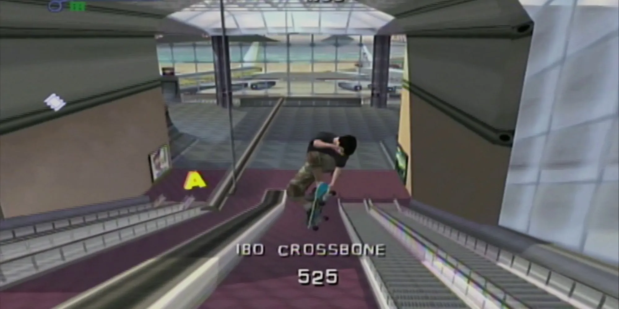Cảnh sân bay trong game Tony Hawk's Pro Skater 3