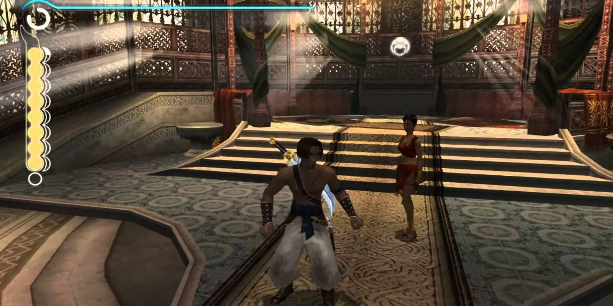 Cảnh trong game Prince of Persia: The Sands of Time