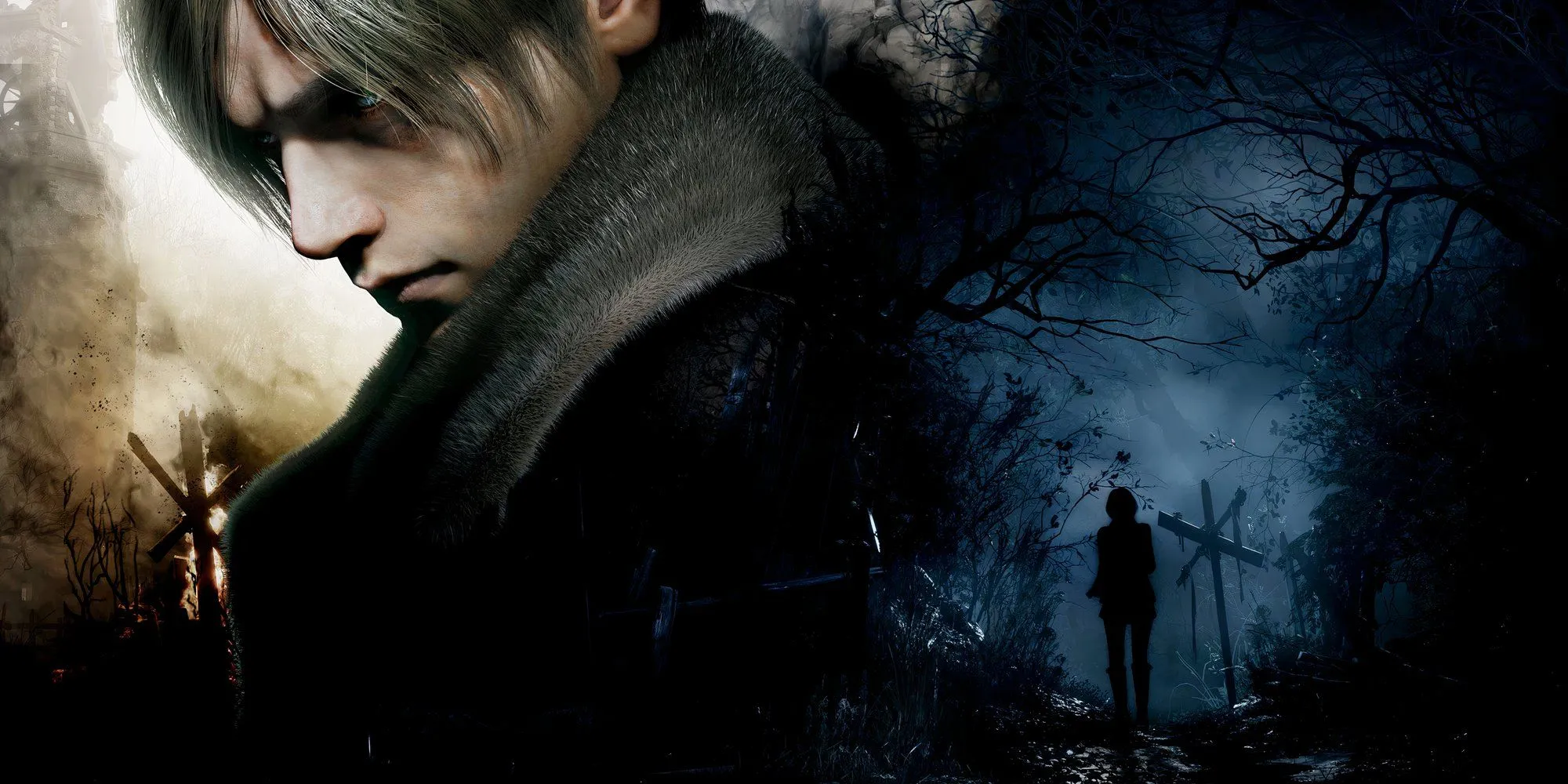 Hình ảnh key art của tựa game Resident Evil 4 Remake
