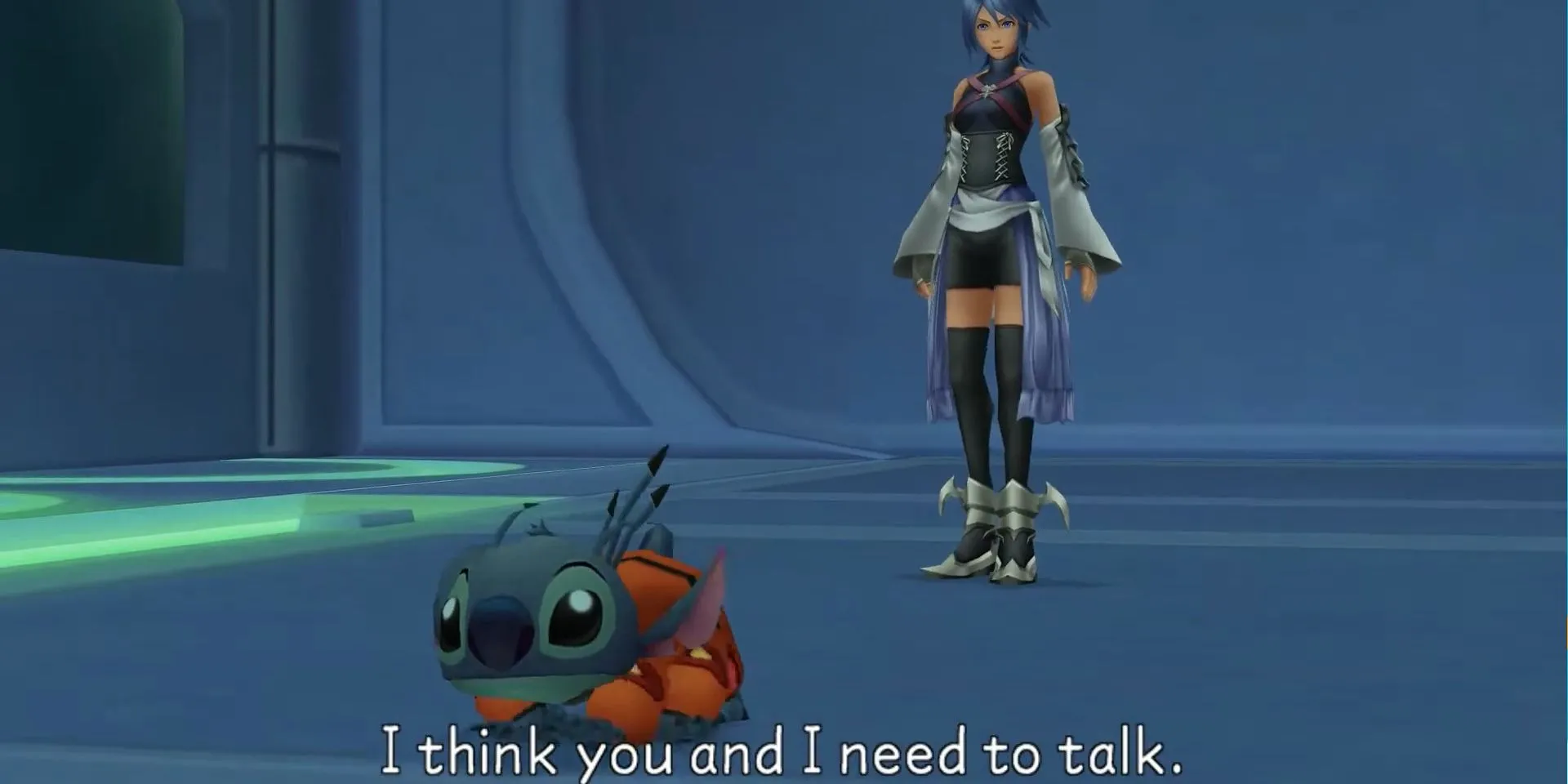 Hình ảnh thế giới Deep Space trong Kingdom Hearts Birth by Sleep