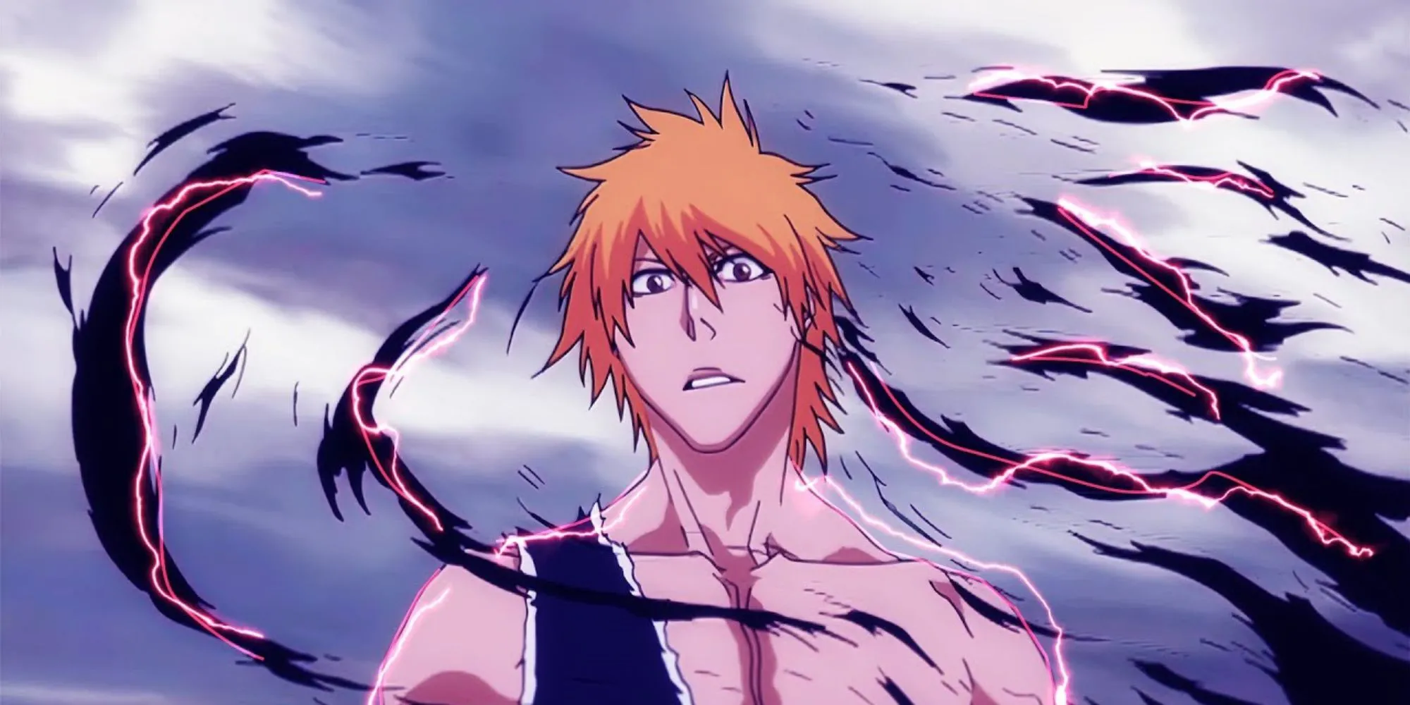 Ichigo Kurosaki trong trạng thái chiến đấu từ anime Bleach