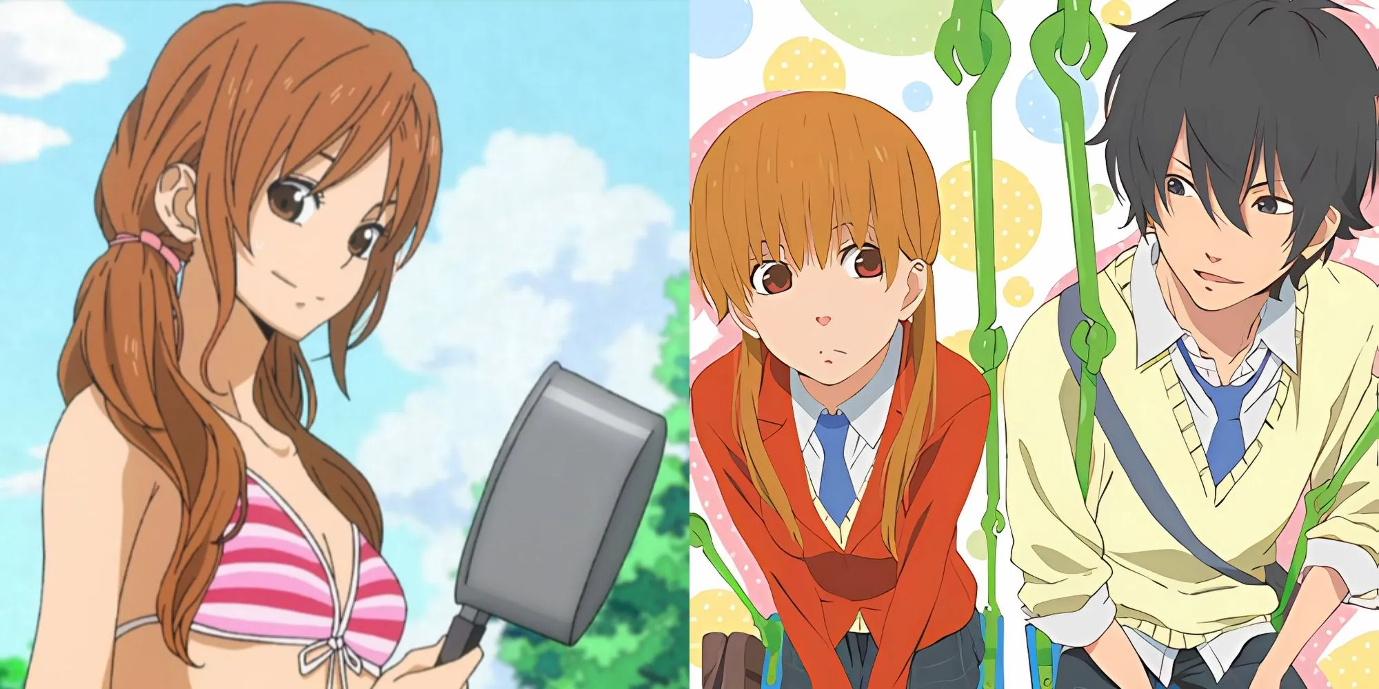 Mizutani Shizuku và Haru Yoshida, cặp đôi chính của anime My Little Monster