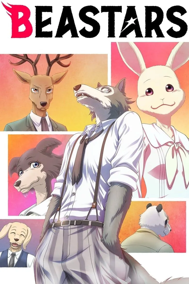 Poster chính thức của anime Beastars, khám phá bản năng và định kiến xã hội