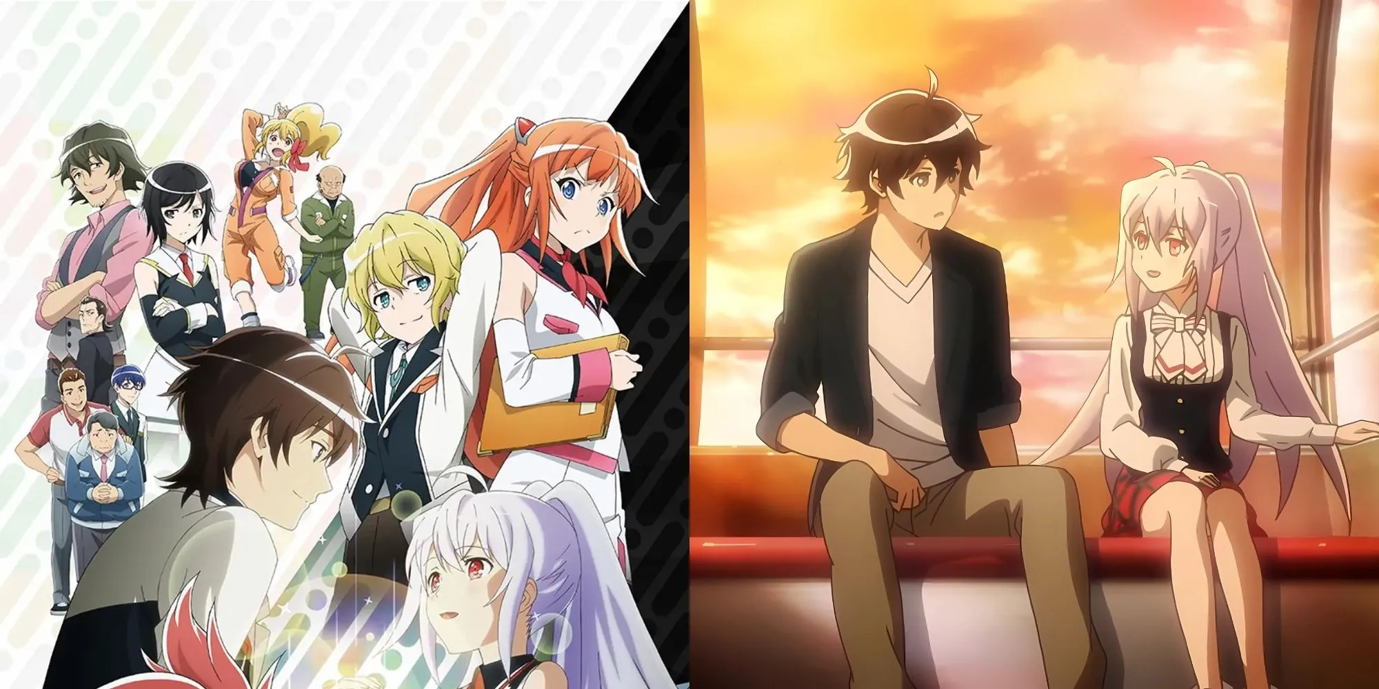 Tsukasa và Isla, cặp đôi trong anime Plastic Memories, thể hiện tình yêu vượt qua giới hạn thời gian