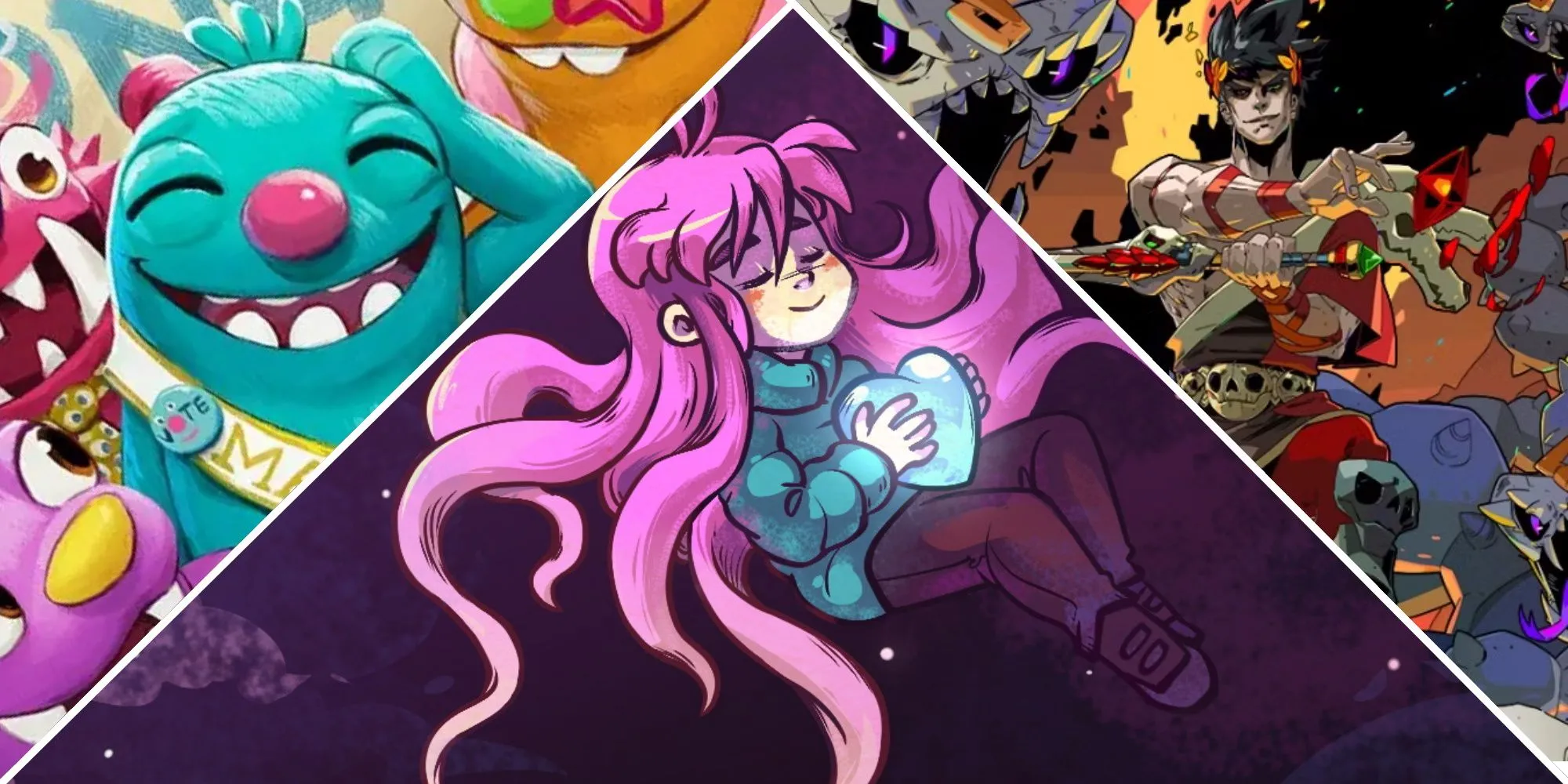 Ảnh ghép minh họa các game có yếu tố LGBTQIA+