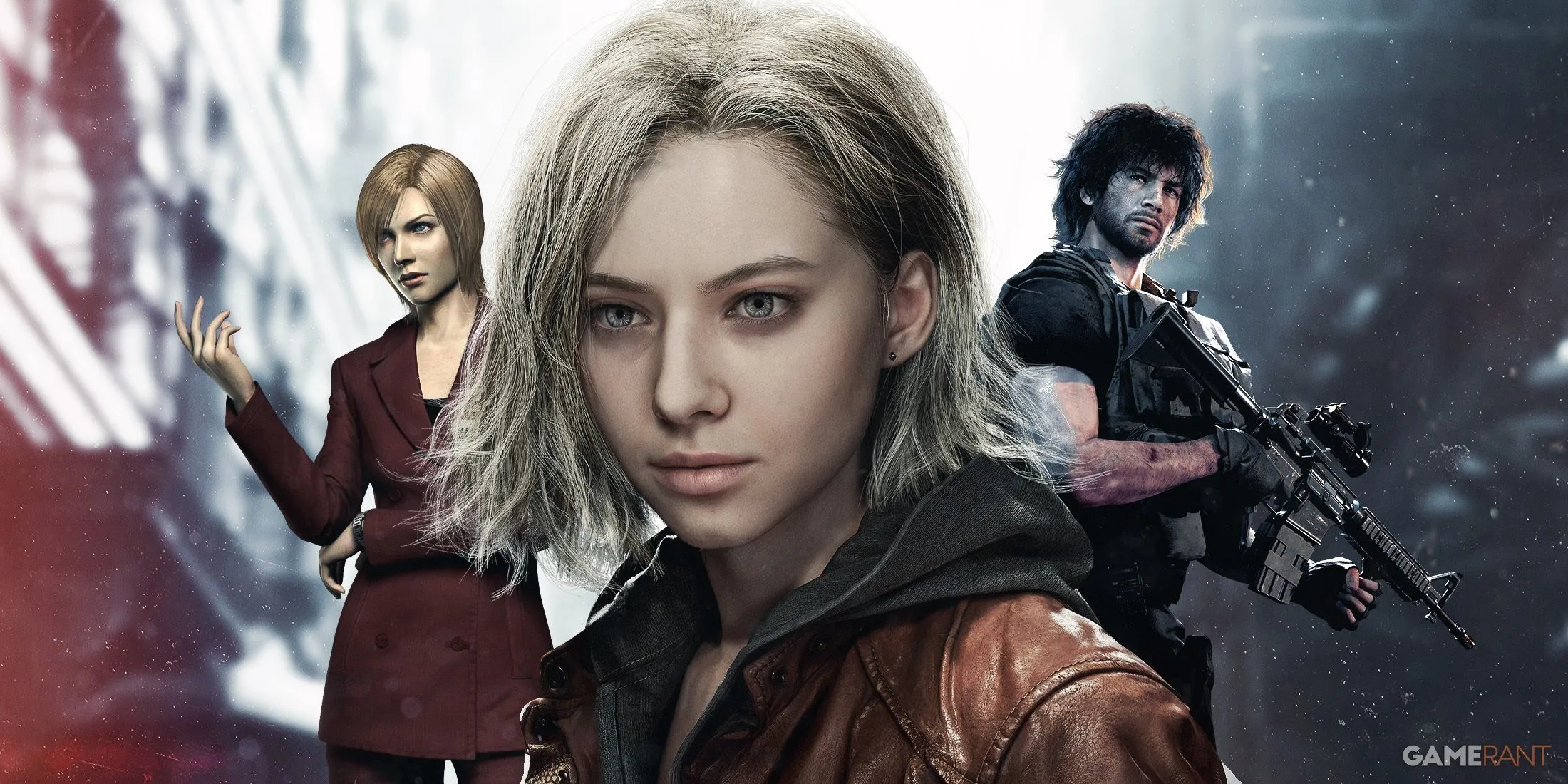 Bối cảnh đổ nát của Raccoon City, gợi nhớ các game Resident Evil trước đây và RE Requiem