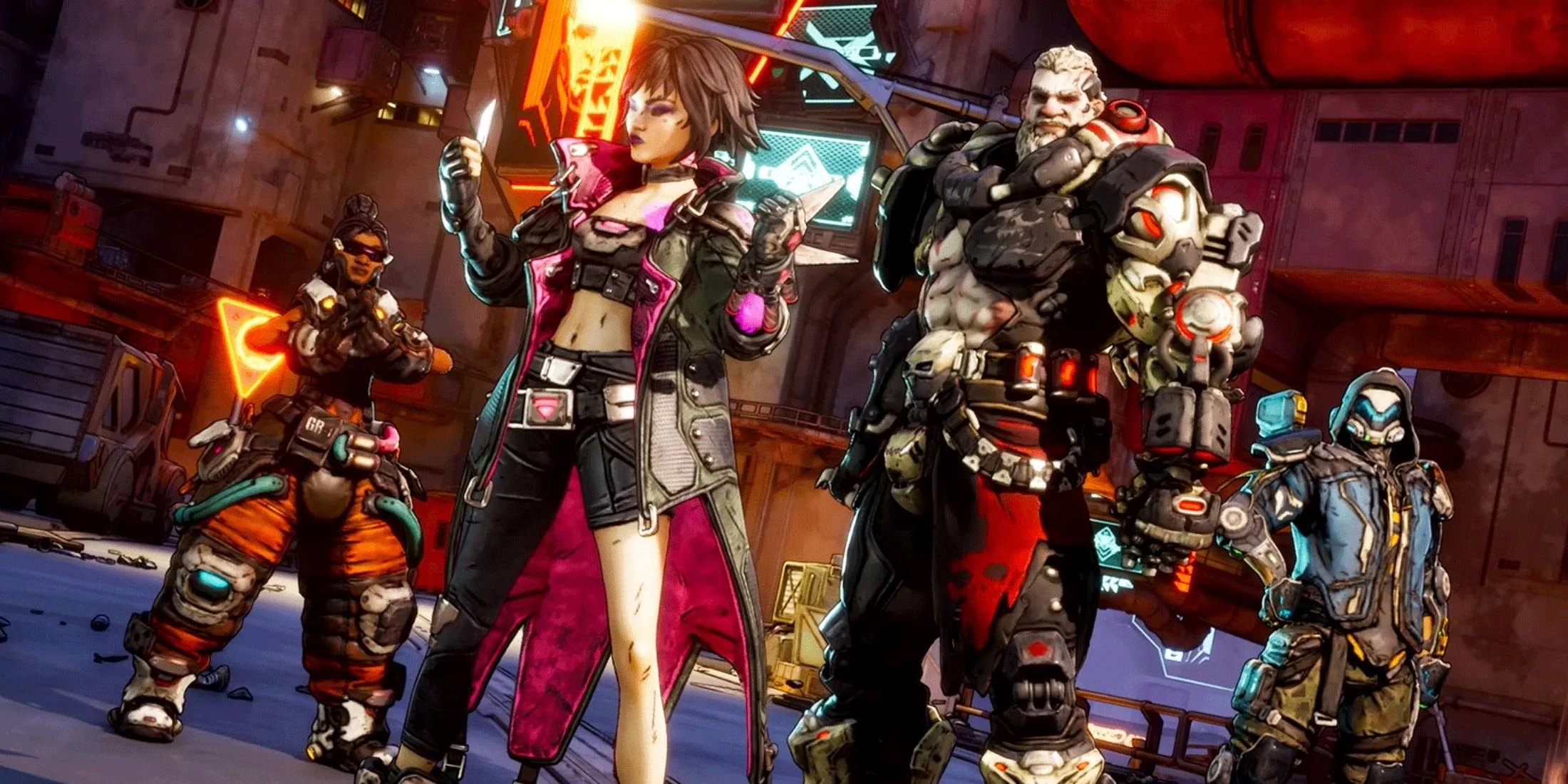 Dàn nhân vật Vault Hunters mới của Borderlands 4 với tạo hình độc đáo