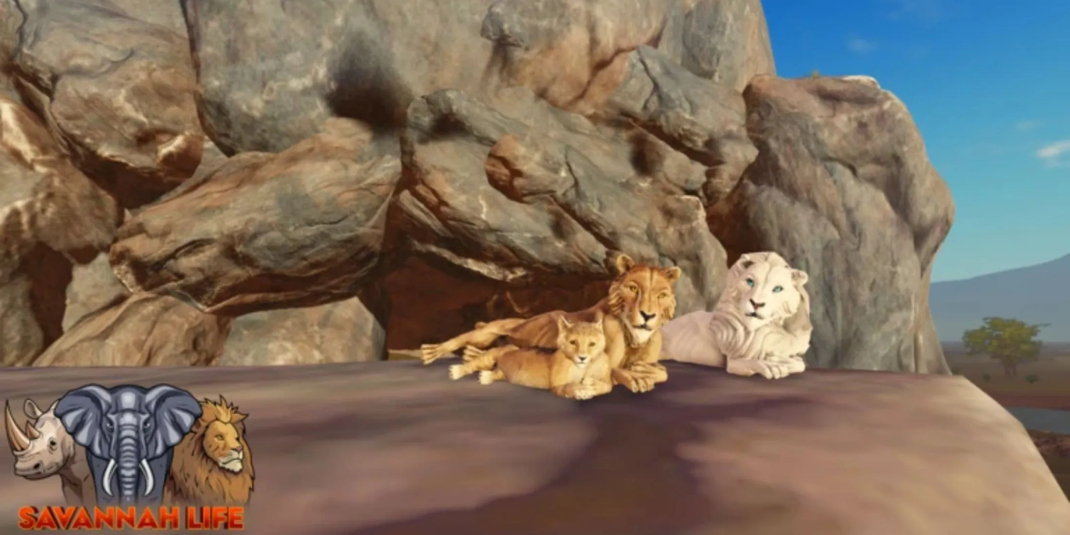 Động vật hoang dã trong game Savannah Life Roblox, hình ảnh minh họa cho các loài sinh vật đa dạng trong game sinh tồn này.