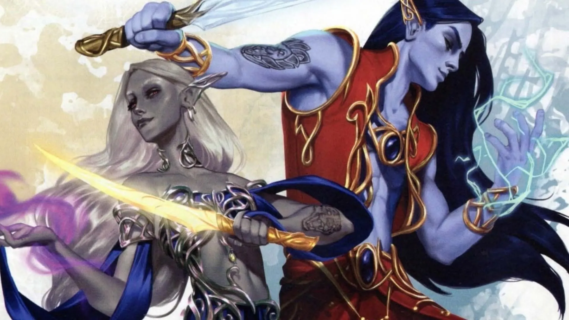 Hình ảnh một Bladesinger Elf trong thế giới Dungeons & Dragons, đại diện cho tinh hoa pháp thuật và kiếm thuật của game D&D.