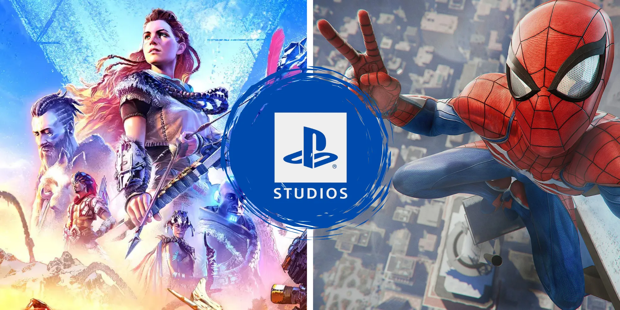Hình ảnh tổng hợp các tựa game nổi bật từ PlayStation Studios dành cho PS5.
