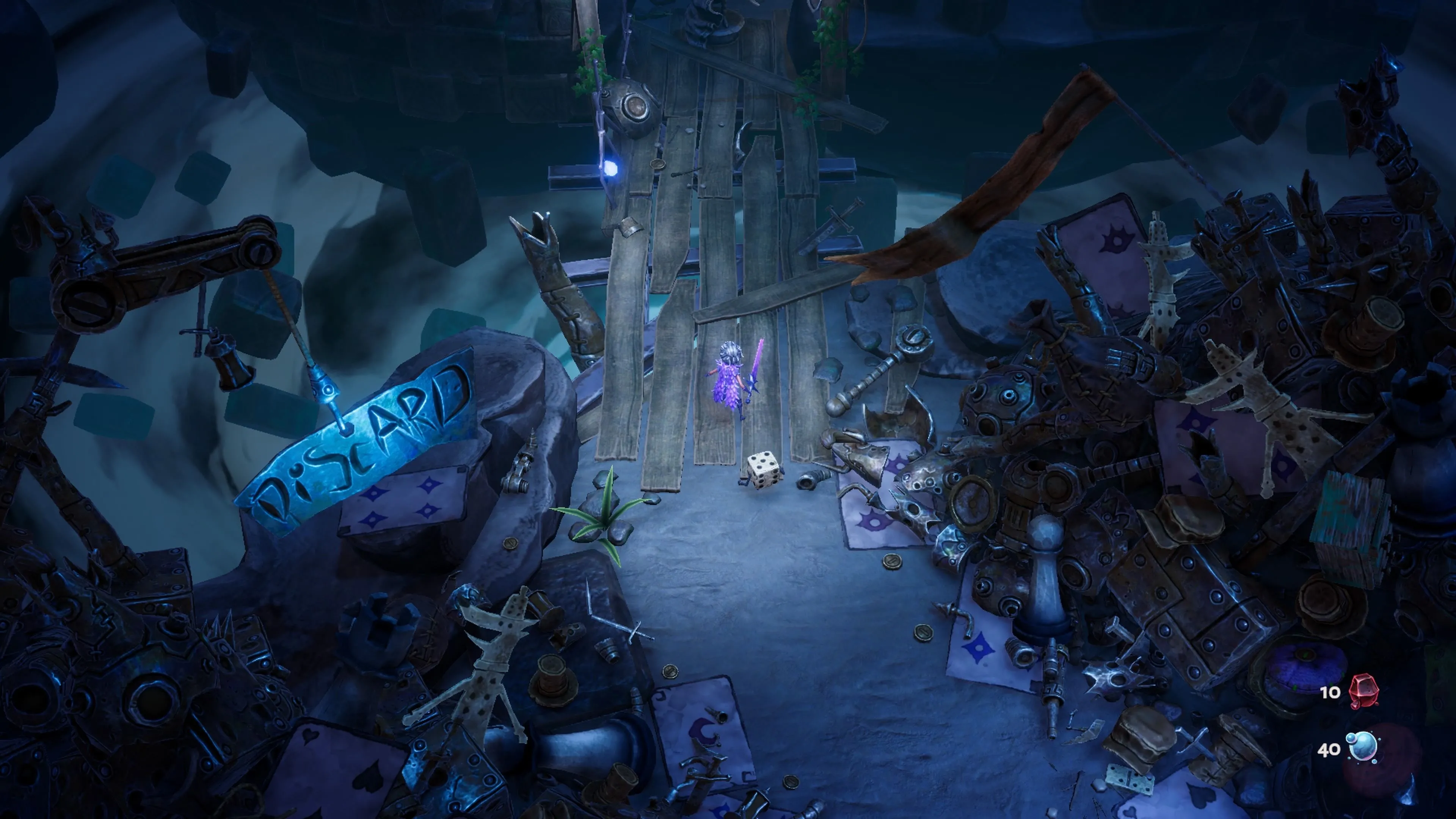 Khu vực Sanctuary trong Lost In Random The Eternal Die