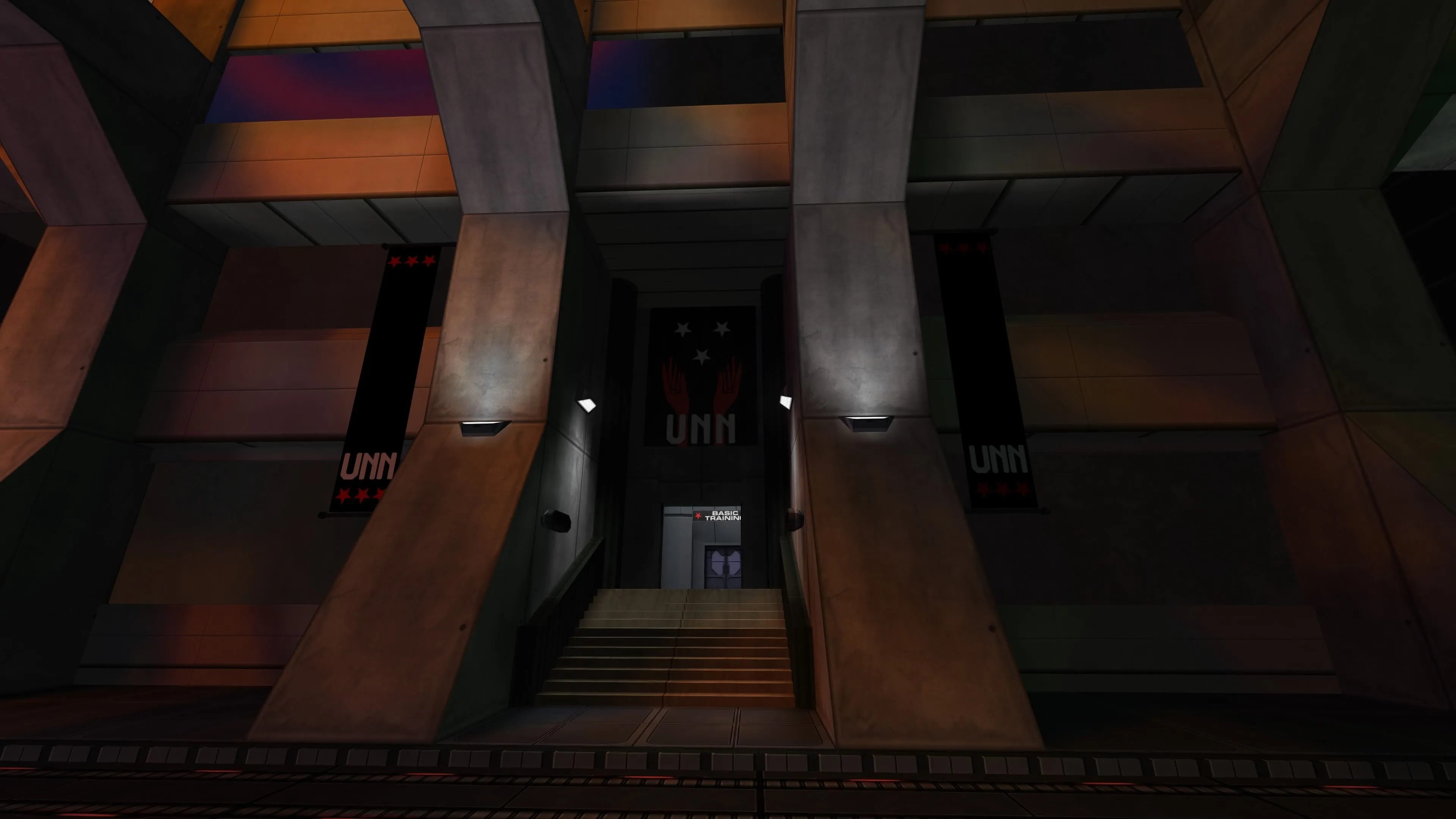 Khung cảnh bên trong một khu vực của con tàu, nơi người chơi System Shock 2 Remaster sẽ khám phá