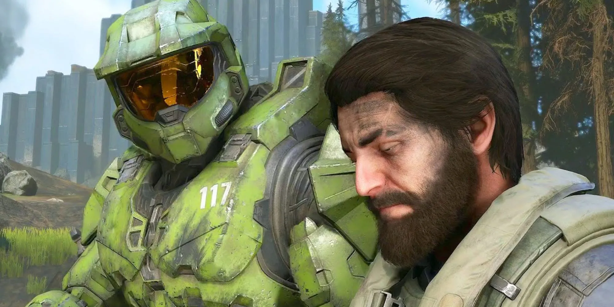 Master Chief và Fernando Esparza trong Halo Infinite