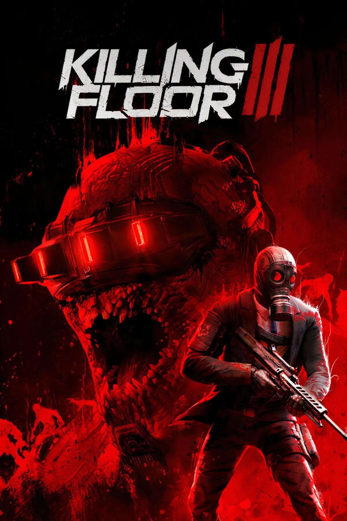 Một cảnh chiến đấu khốc liệt trong Killing Floor 3 với Zed tấn công người chơi