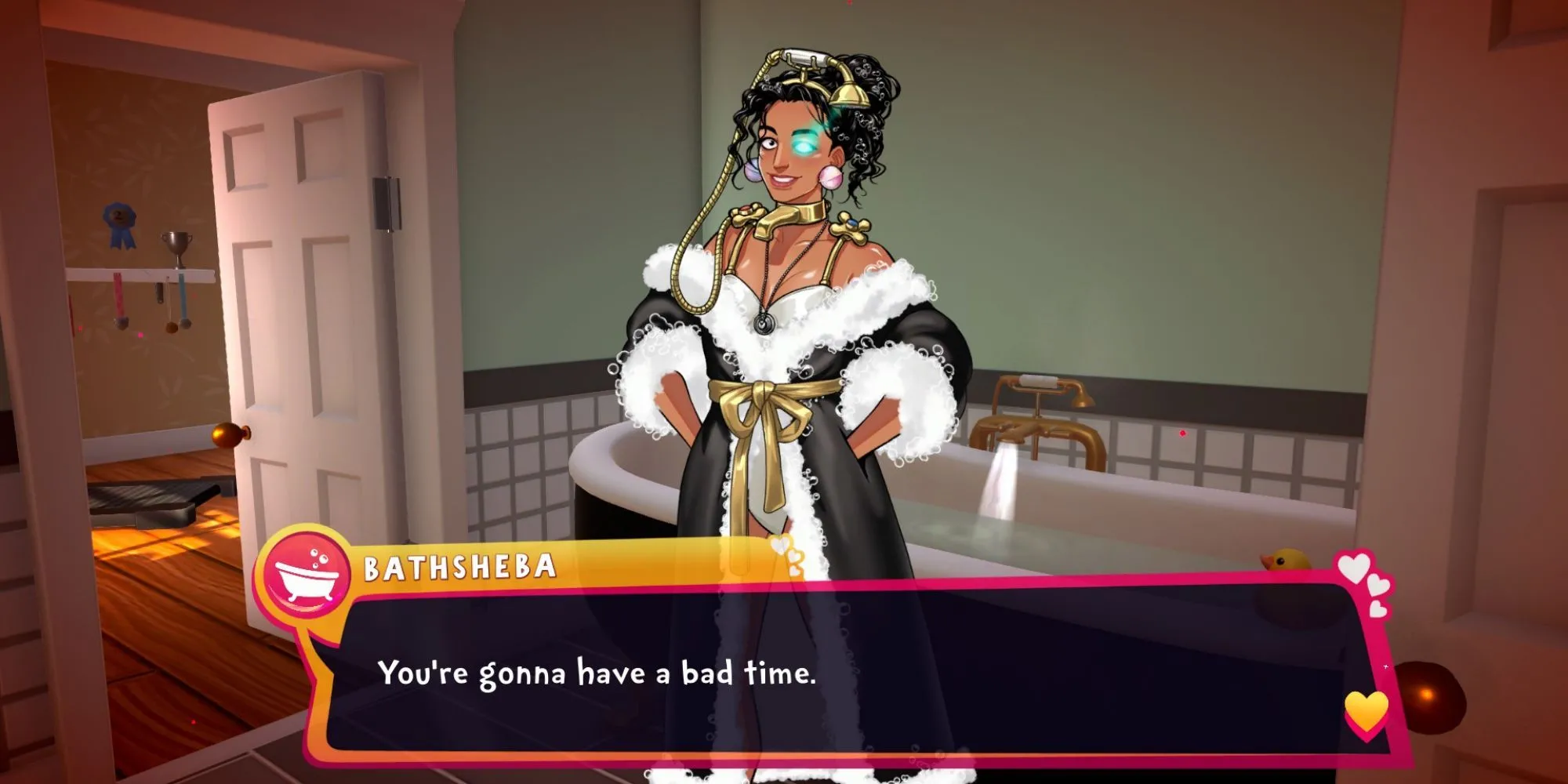 Nhân vật Mitchell Linn trong game Date Everything