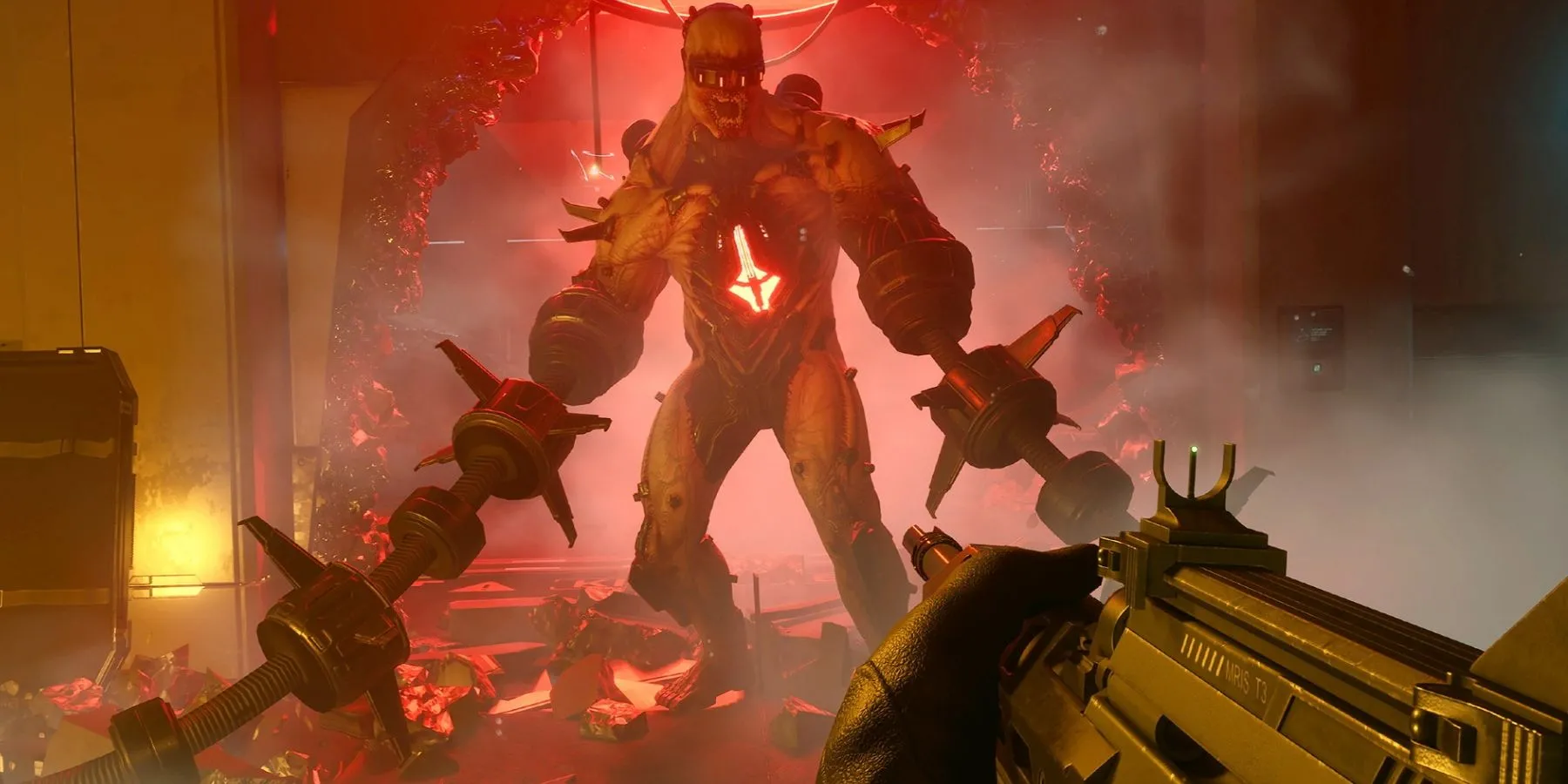 Nhân vật người chơi Killing Floor 3 sẵn sàng chiến đấu với vũ khí trong tay
