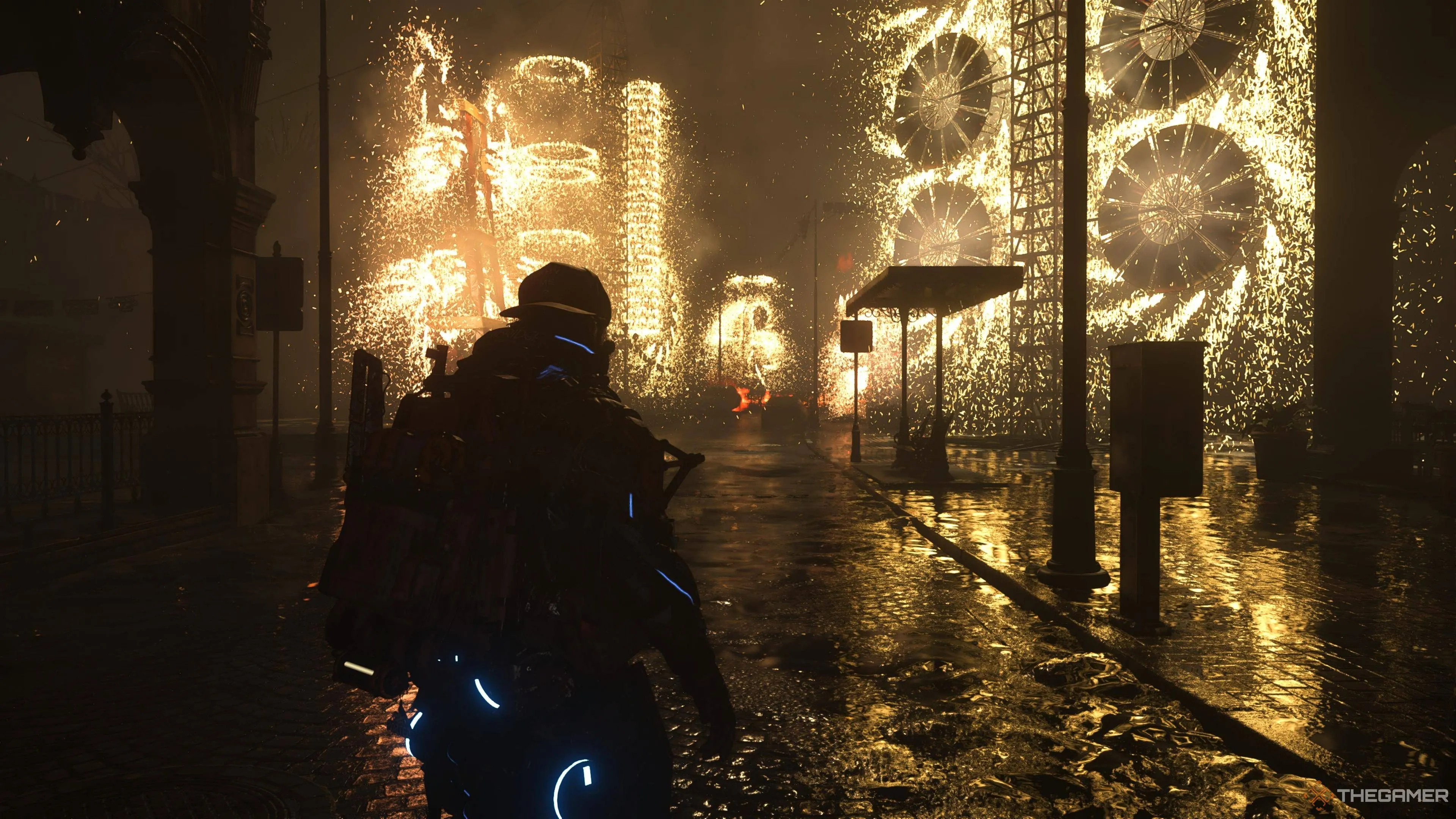 Pháo hoa và ánh sáng trong chương 5 của Death Stranding 2