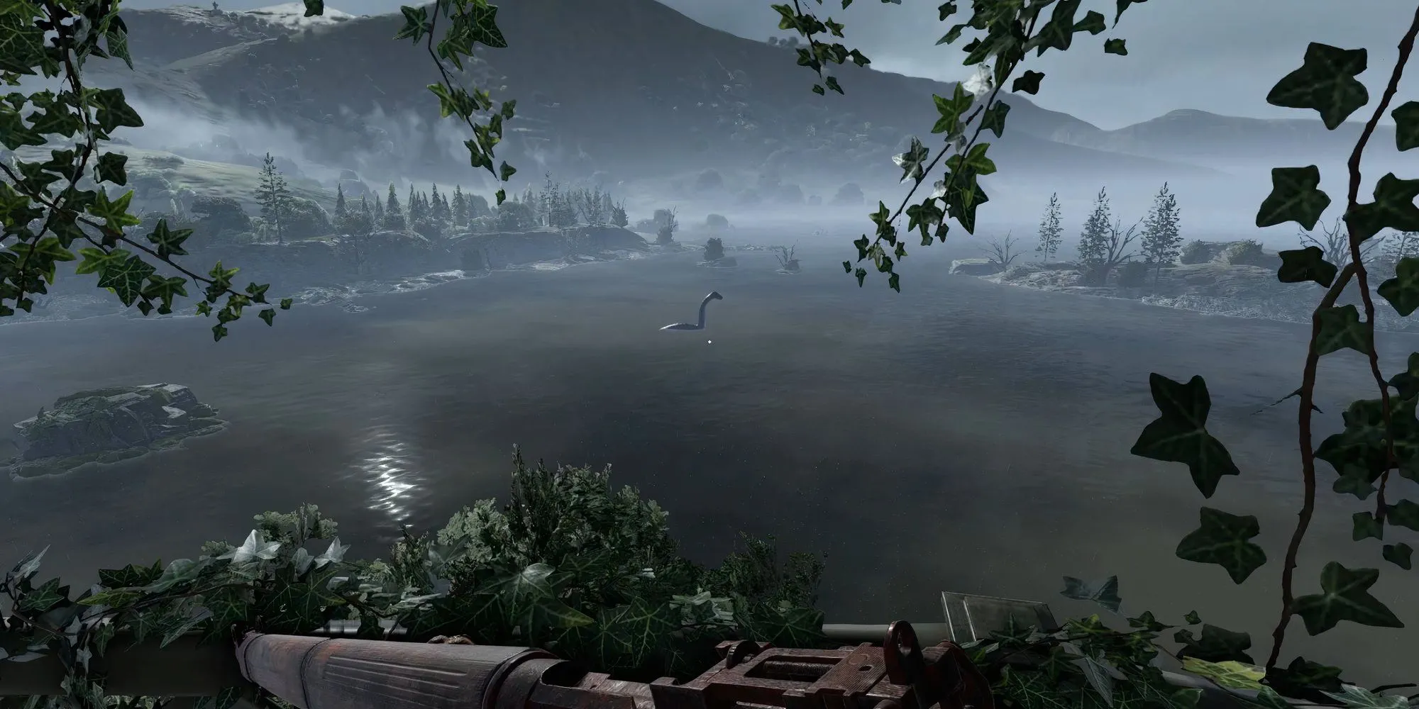 Quái vật biển khổng lồ đáng sợ xuất hiện trong Atomfall: Wicked Isle DLC.