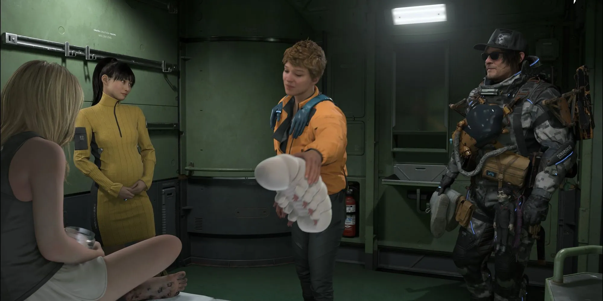 Sam Bridges đối mặt với Higgs trong Death Stranding 2