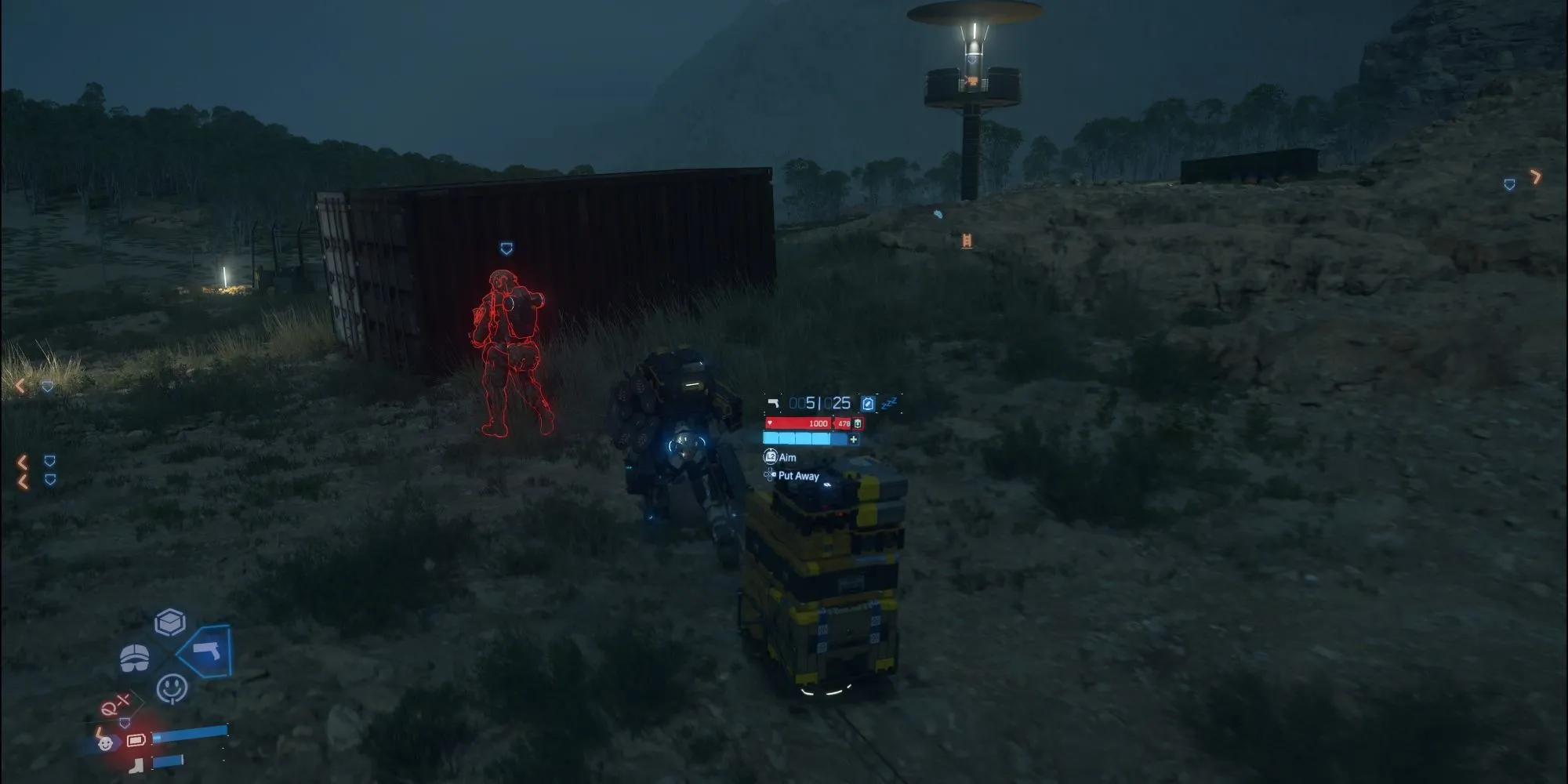 Sam Bridges đối mặt với một kẻ thù BT trong Death Stranding 2, cho thấy cơ chế chiến đấu