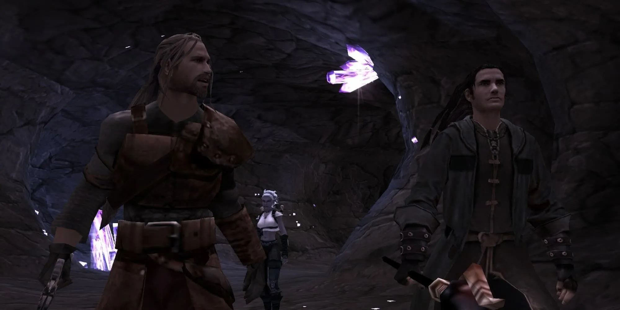 Tổ đội anh hùng trong game Forgotten Realms: Demon Stone, sẵn sàng đối mặt quái vật trong thế giới D&amp;D.
