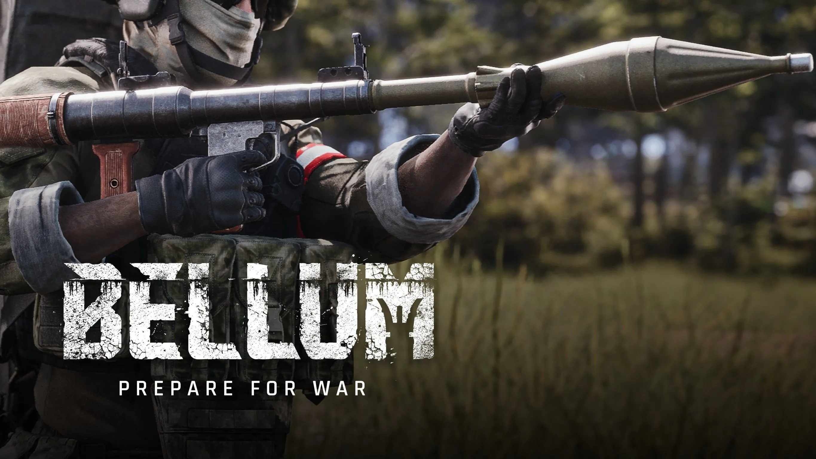 Chiến binh Bellum khai hỏa súng phóng rocket M3E1 Carl Gustaf, minh họa sức mạnh vũ khí hạng nặng trong game.
