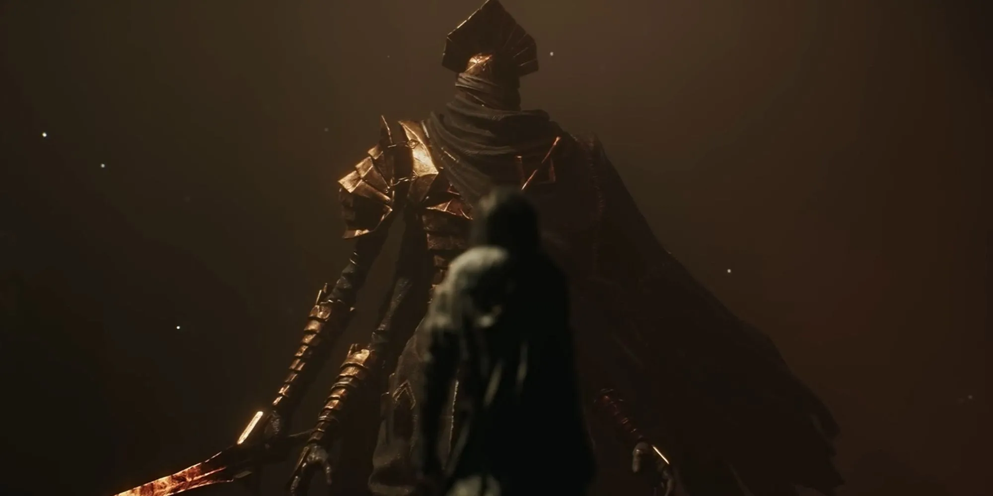 Dualliste sử dụng hai thanh kiếm, một chi tiết gợi nhớ Pontiff Sulyvahn của Dark Souls 3