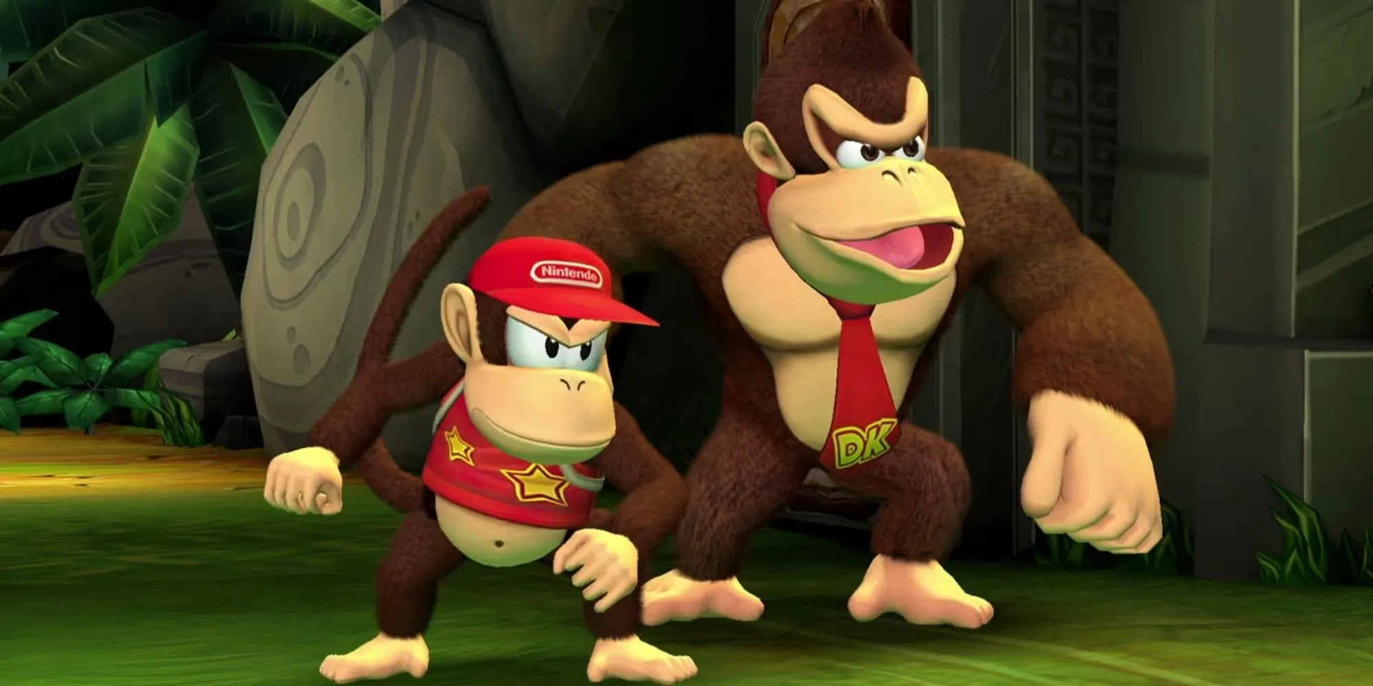 Hai chú Donkey Kong trong Donkey Kong Country Returns HD