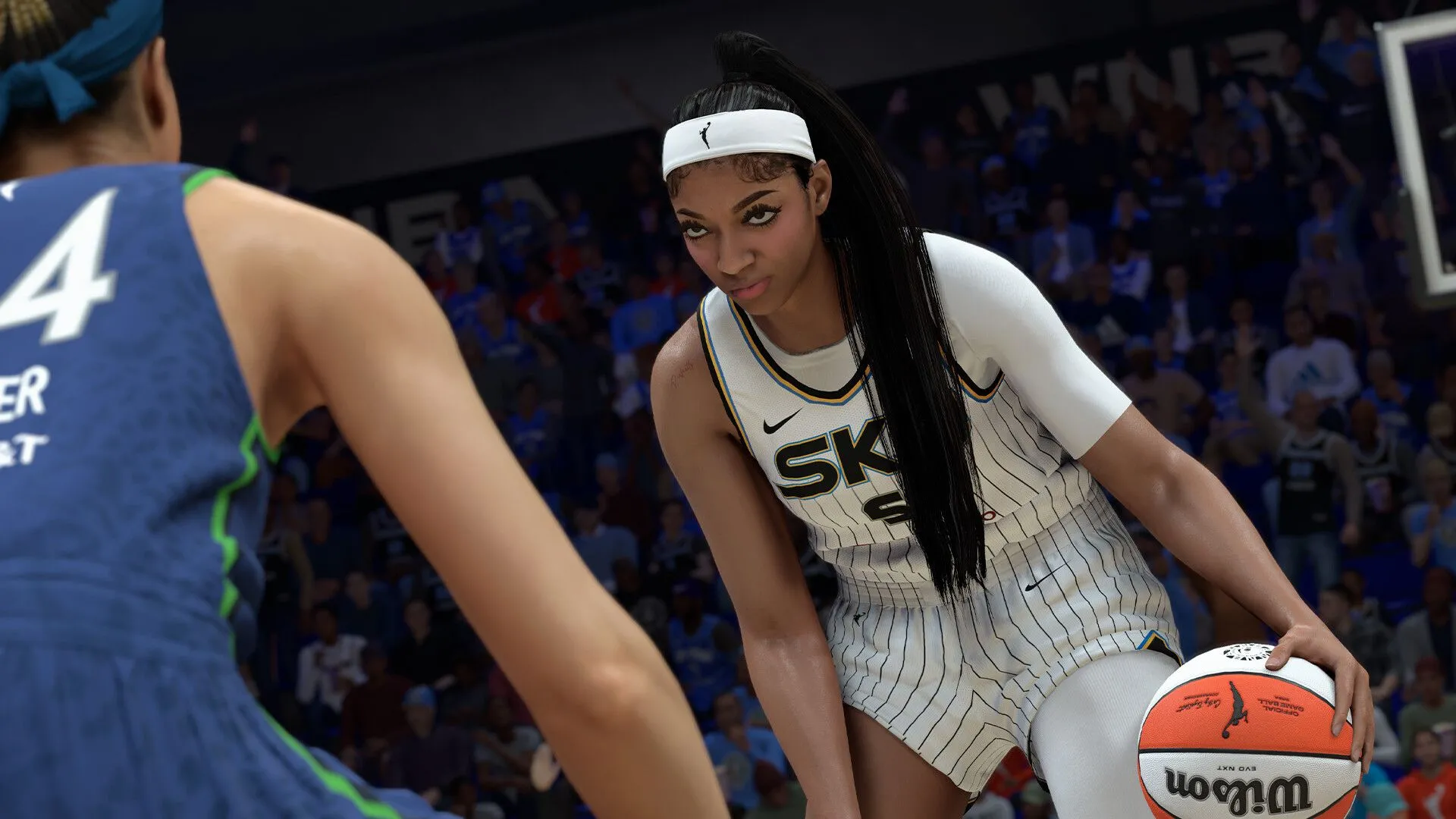 Hình ảnh cầu thủ bóng rổ từ NBA 2K, minh chứng cho sự phụ thuộc quá mức vào giao dịch nhỏ lẻ trong các tựa game thể thao.