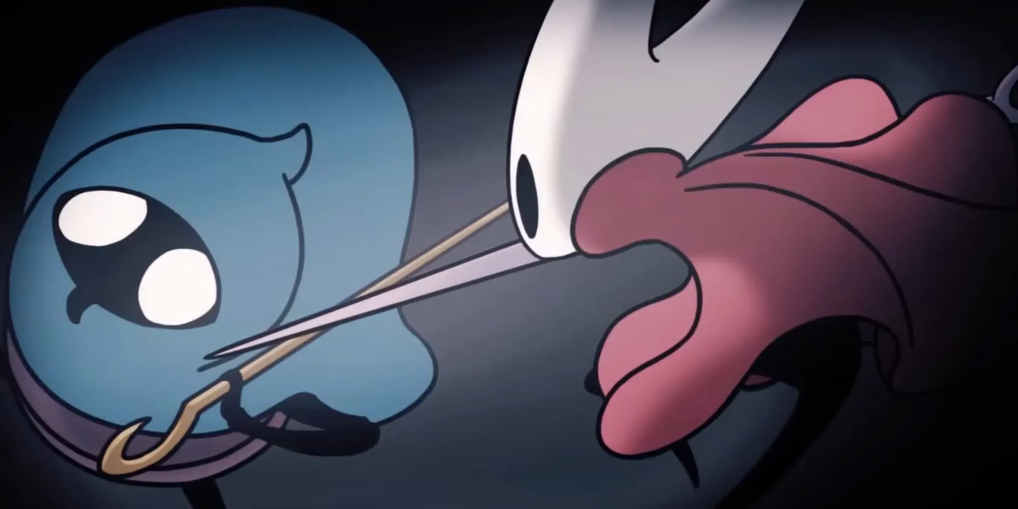 Hình ảnh gameplay nhân vật Hornet trong trận chiến boss của Hollow Knight Silksong, thể hiện đồ họa và phong cách chiến đấu mãn nhãn.