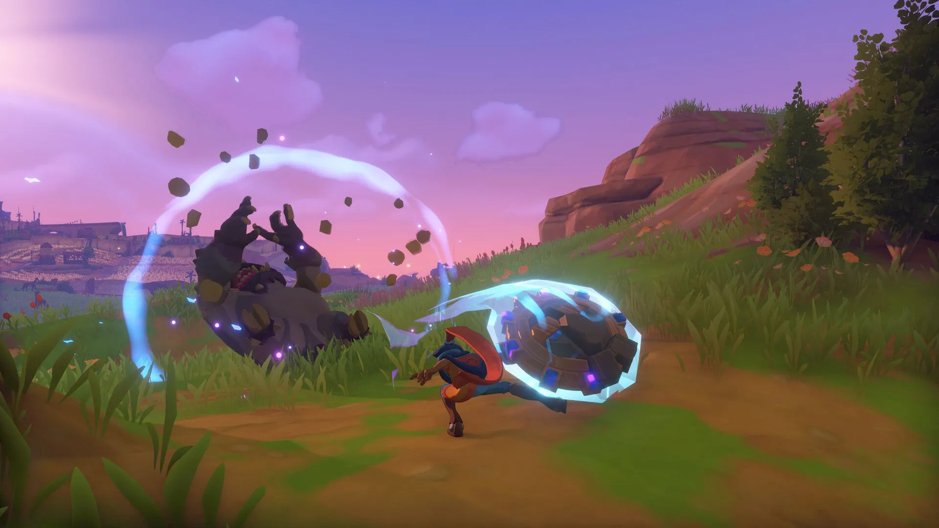 Hình ảnh gameplay trong The Knightling: Chiến đấu với kẻ thù