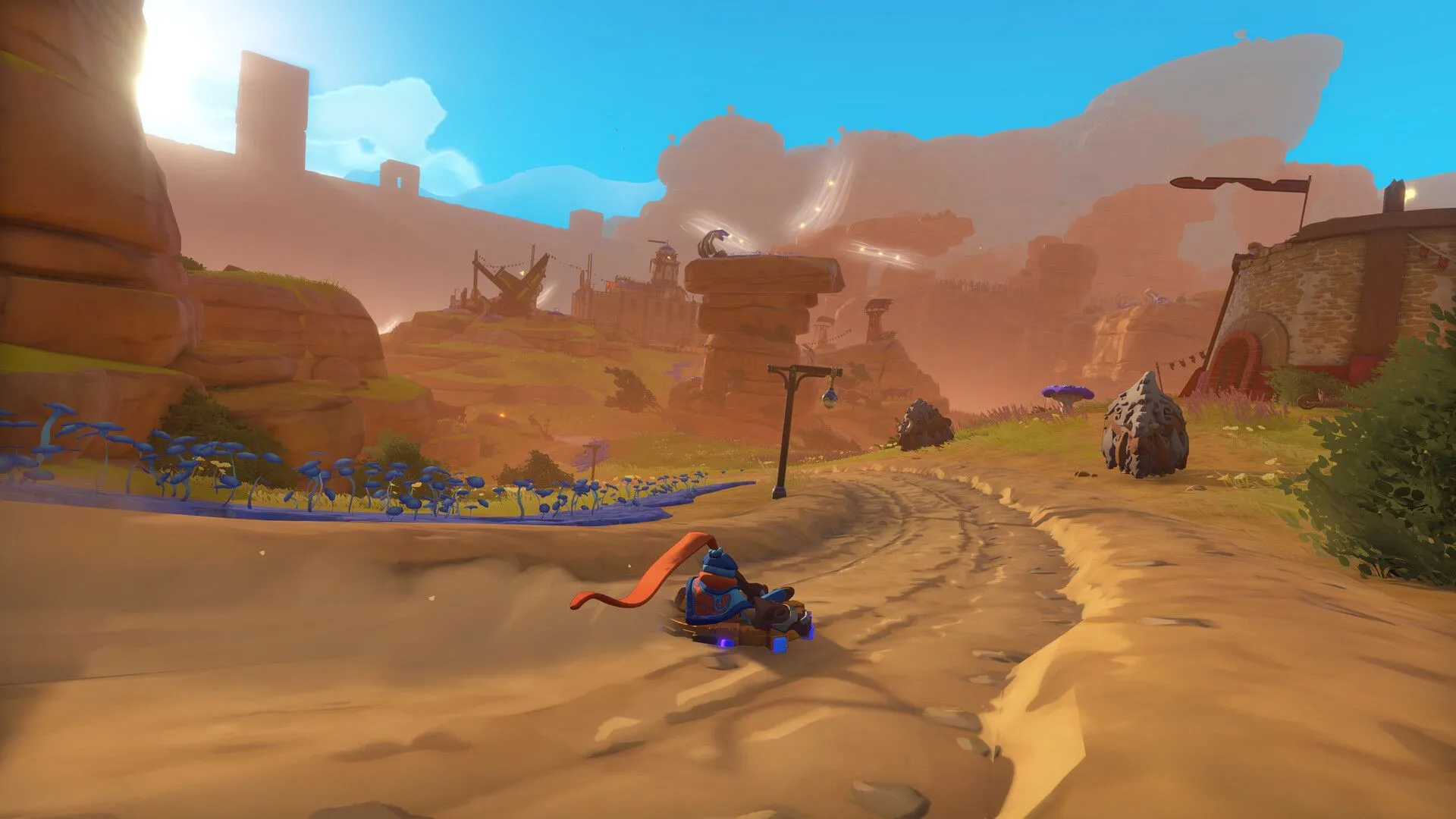 Hình ảnh gameplay trong The Knightling: Tương tác môi trường và giải đố
