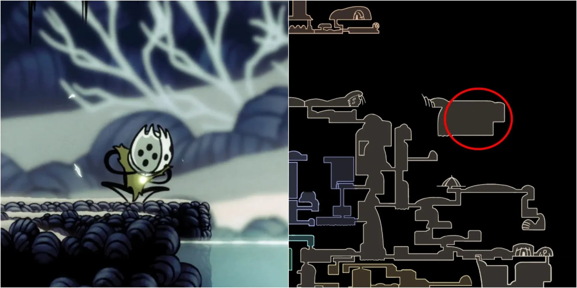Khu vực ẩn trong Đấu Trường Kẻ Ngu (Colosseum of Fools), nơi tìm thấy Simple Key thứ tư trong Hollow Knight