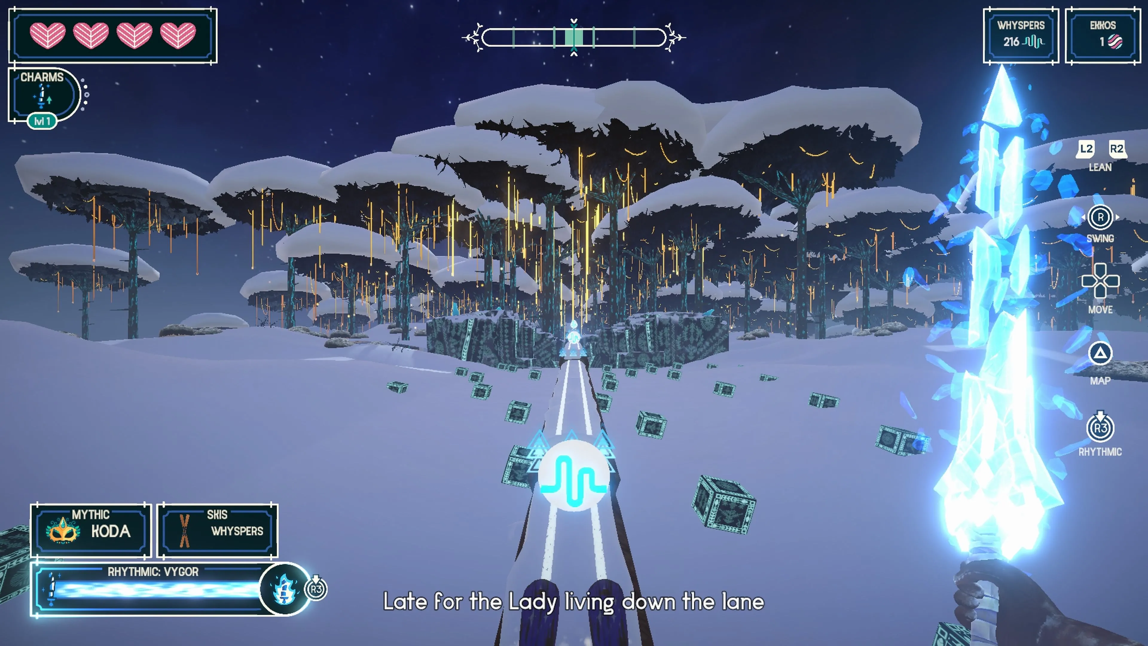 Kiếm lớn - điểm nhấn trong gameplay Fresh Tracks