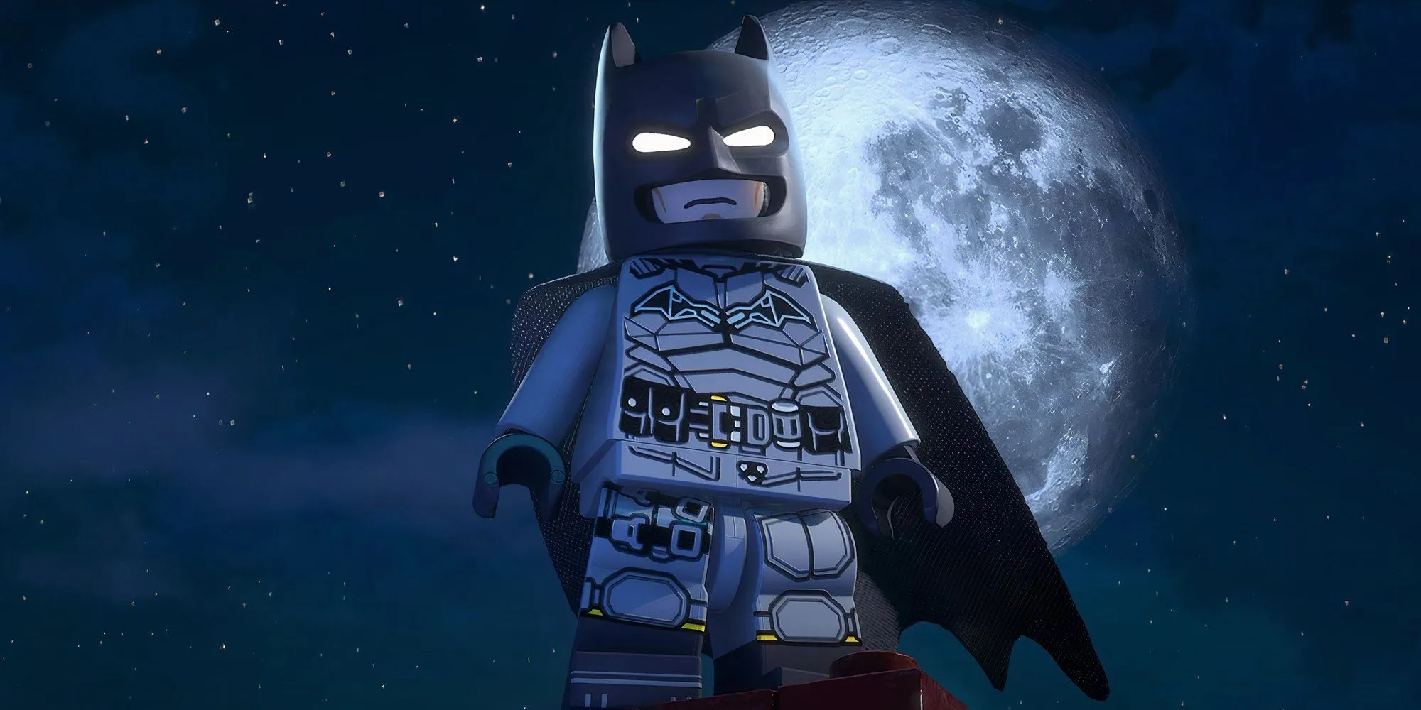 LEGO Batman trong bối cảnh game, thể hiện sự bão hòa của các tựa game LEGO do tần suất phát hành dày đặc.