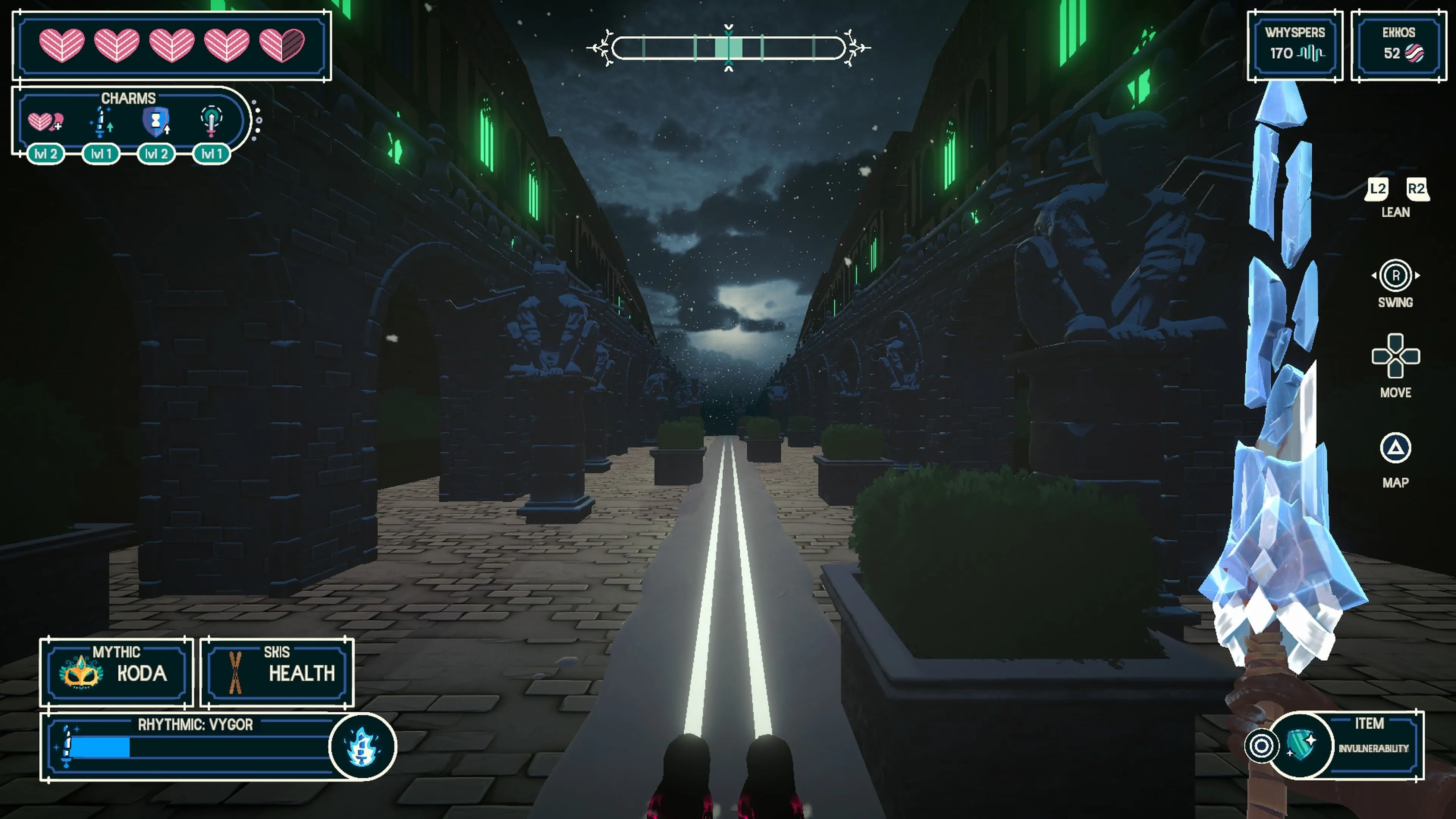 Lựa chọn narrator trong Fresh Tracks ảnh hưởng đến gameplay