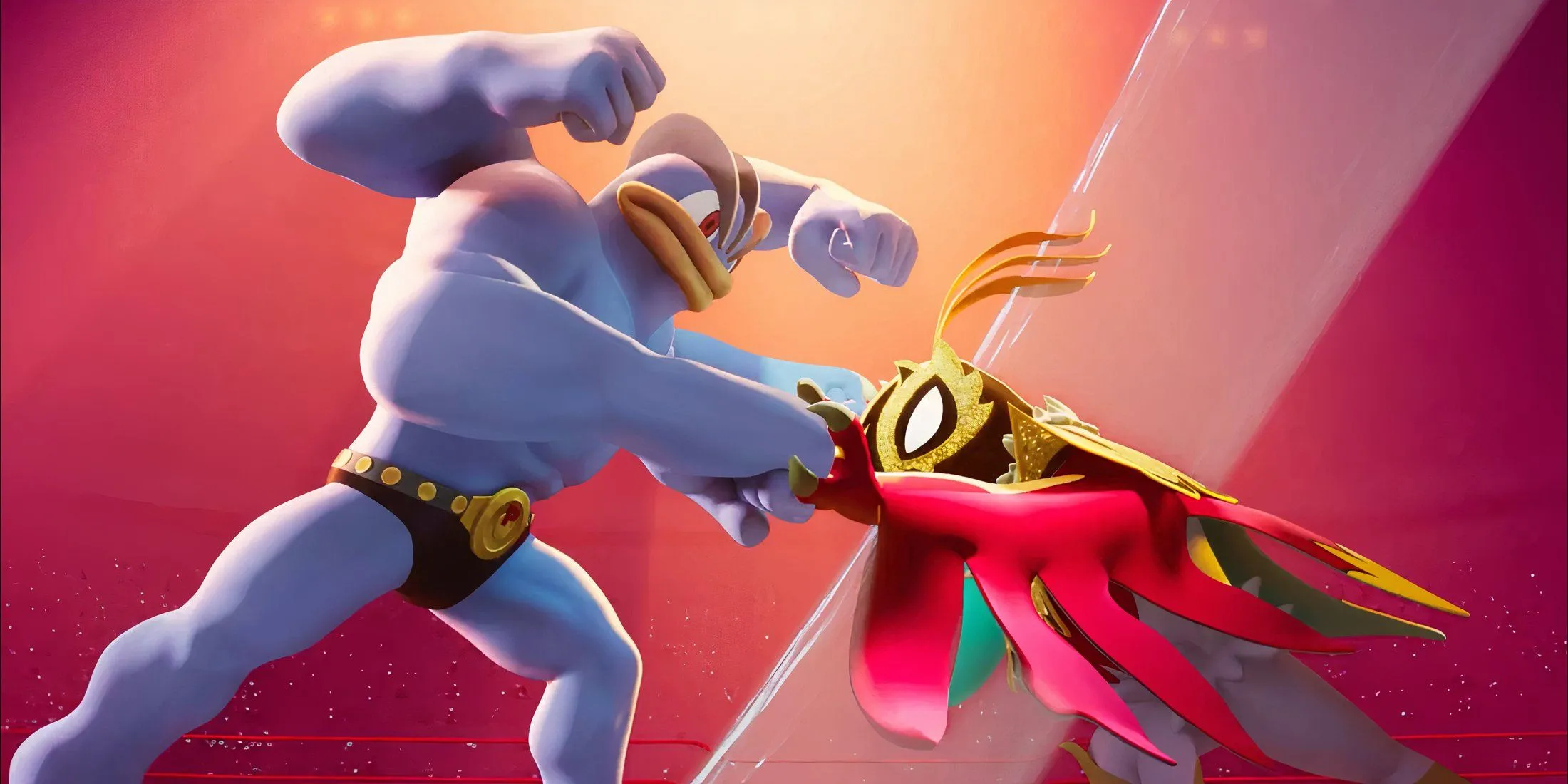 Mega Hawlucha vs Machamp trong trận đấu đỉnh cao của Pokémon Legends Z-A