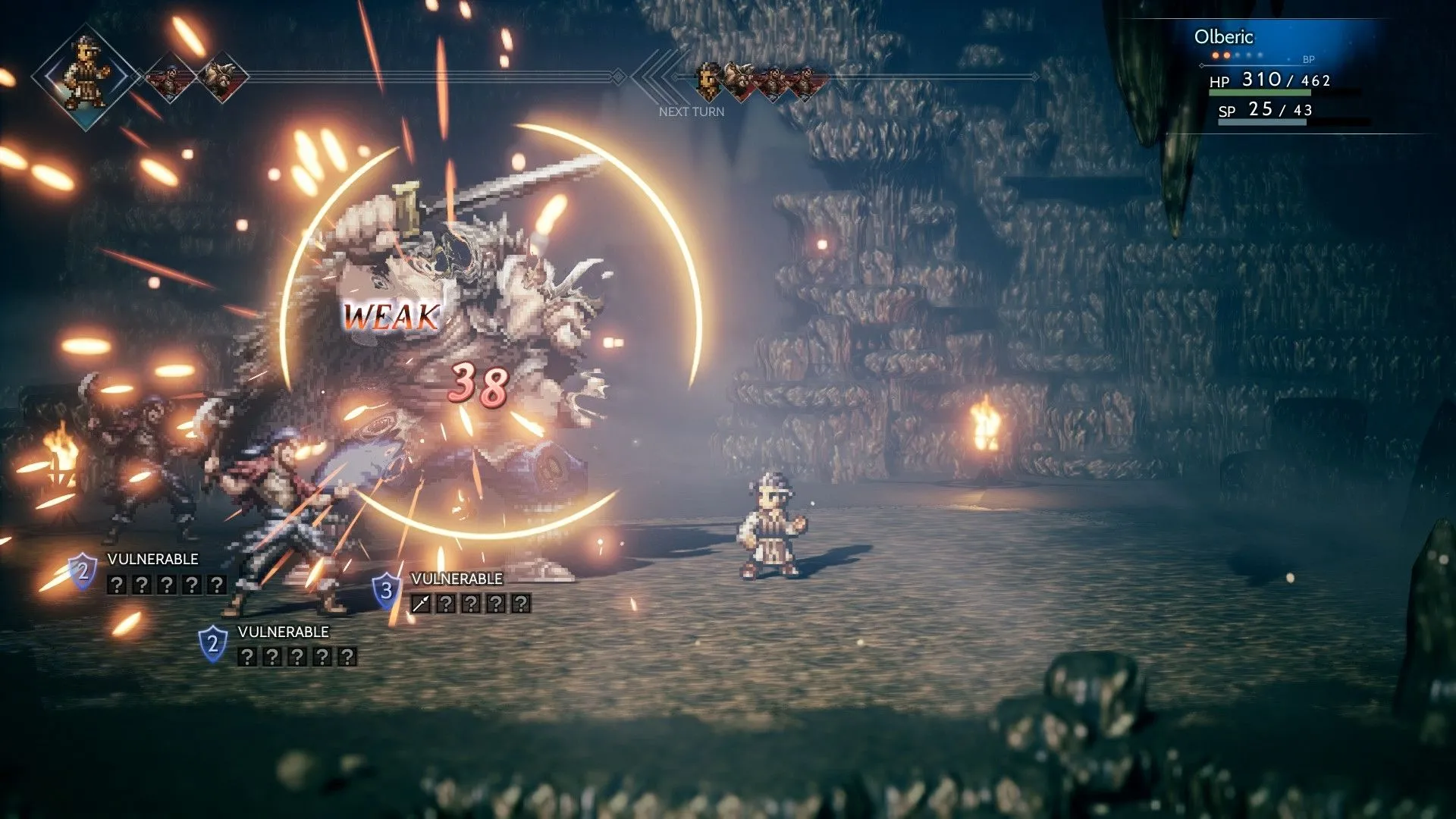 Octopath Traveler với đồ họa HD-2D đặc trưng, tạo cảm giác hoài cổ và hiện đại