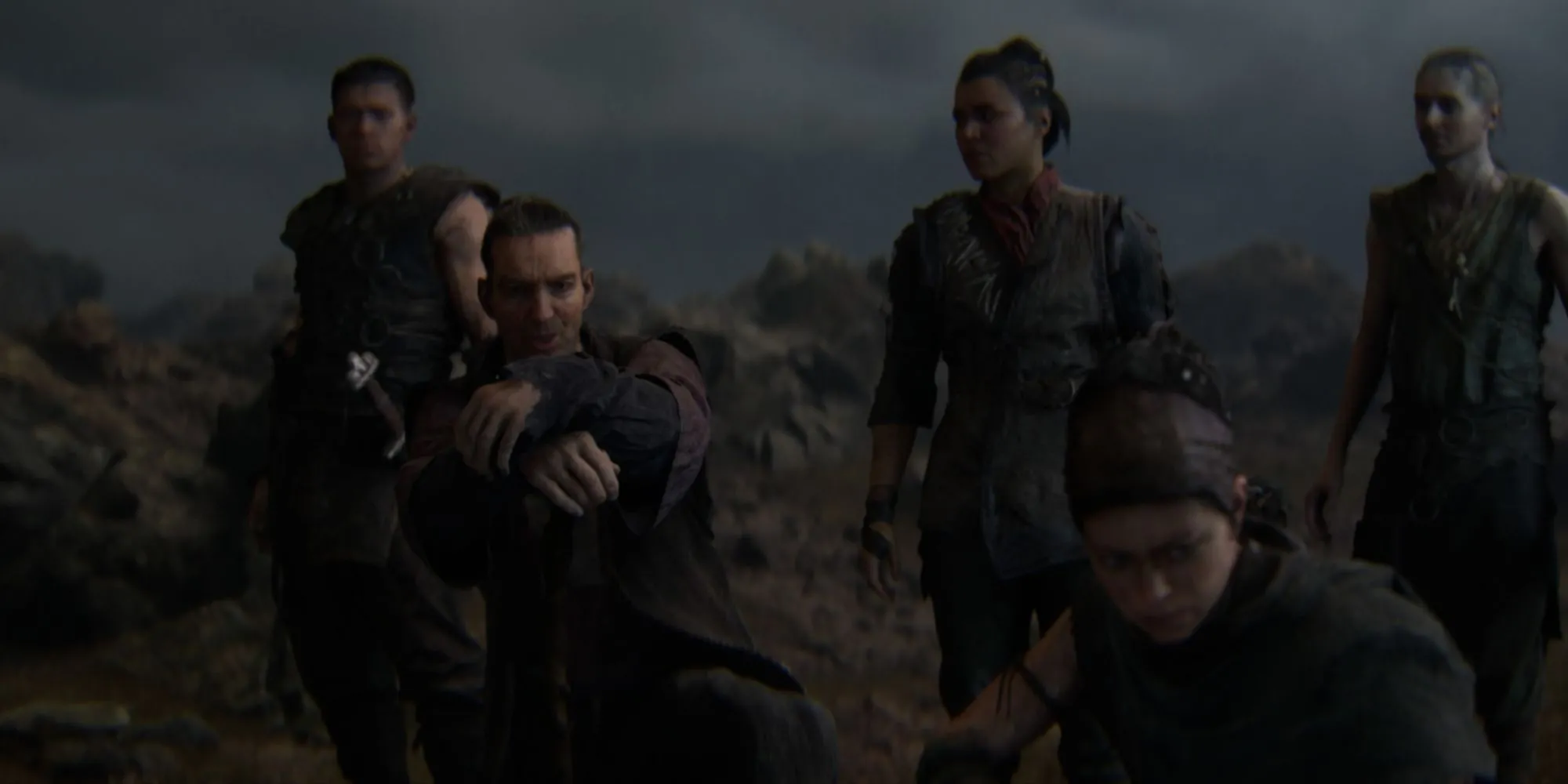 Senua tương tác với các nhân vật khác, hé lộ sâu sắc về quá trình phát triển thông qua Developer Commentary