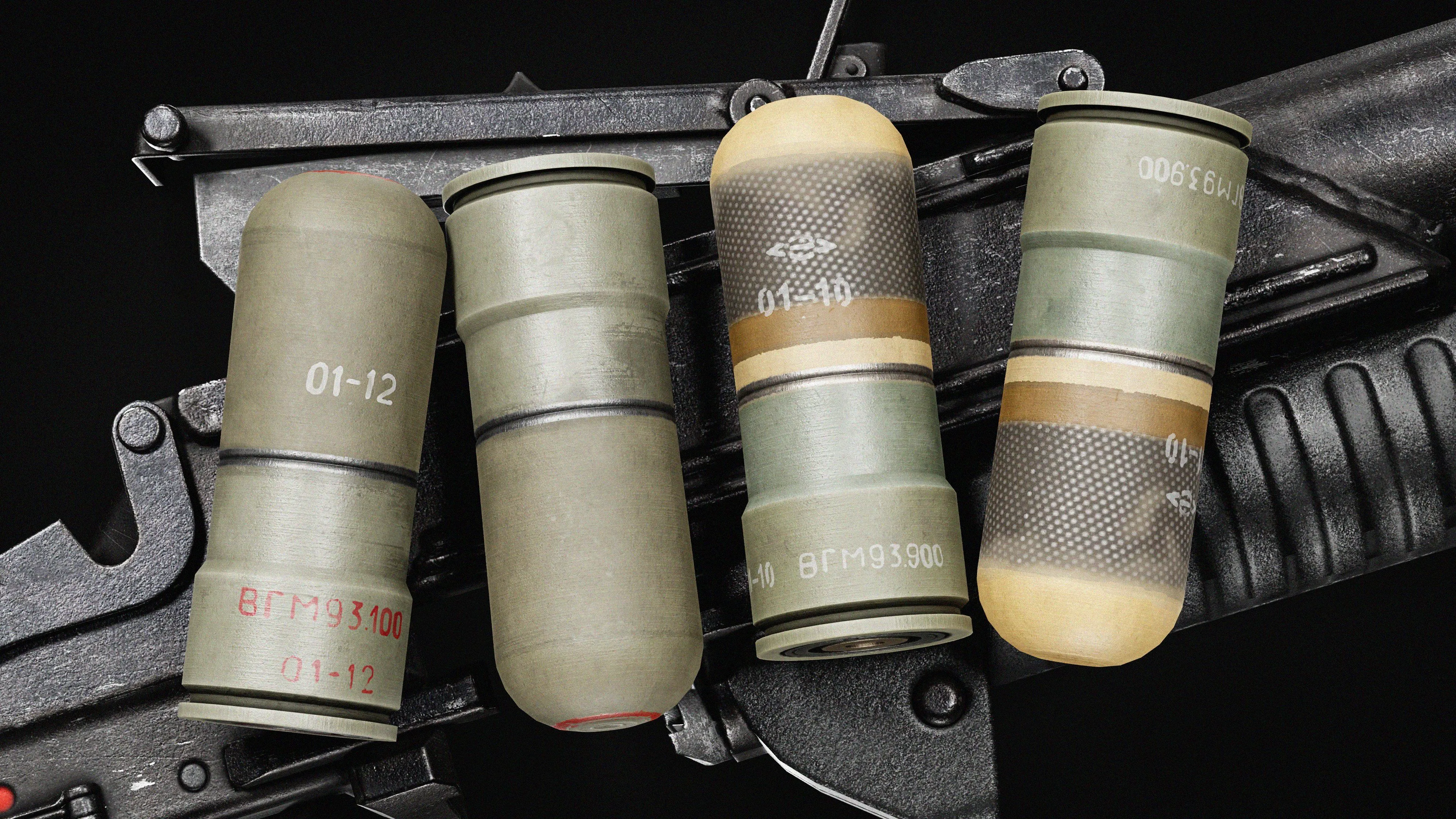 Súng phóng lựu pump-action GM-94, vũ khí chuyên dụng cho cận chiến của SATYR Group trong Bellum.