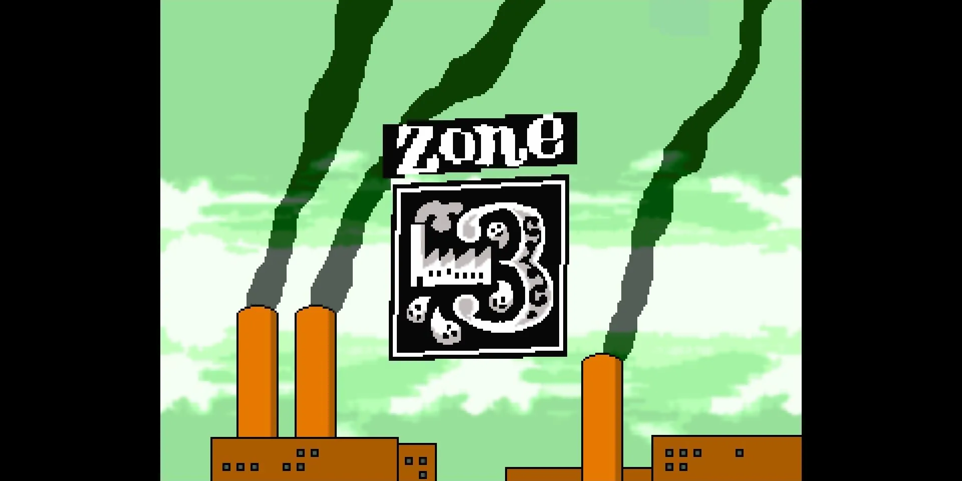 Tiêu đề màn chơi Zone 3 trong game OFF, hiển thị chữ "Zone 3" nổi bật