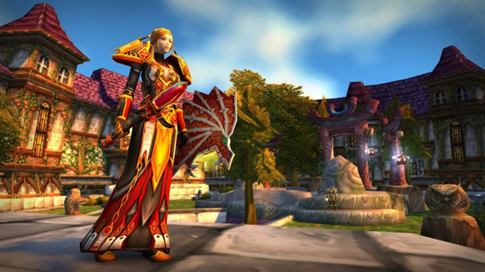 Cảnh quay gameplay từ World of Warcraft Classic, tái hiện không khí hoài cổ của phiên bản gốc, minh họa trải nghiệm mà Turtle WoW và các private server khác muốn bảo tồn và phát triển.