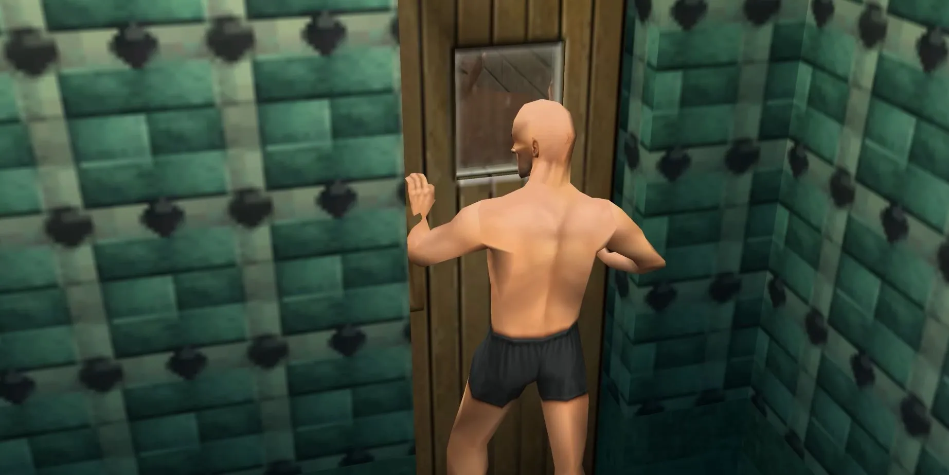 Đặc vụ 47 trong bộ trang phục thường thấy, chuẩn bị hành động trong một tựa game Hitman hiện đại