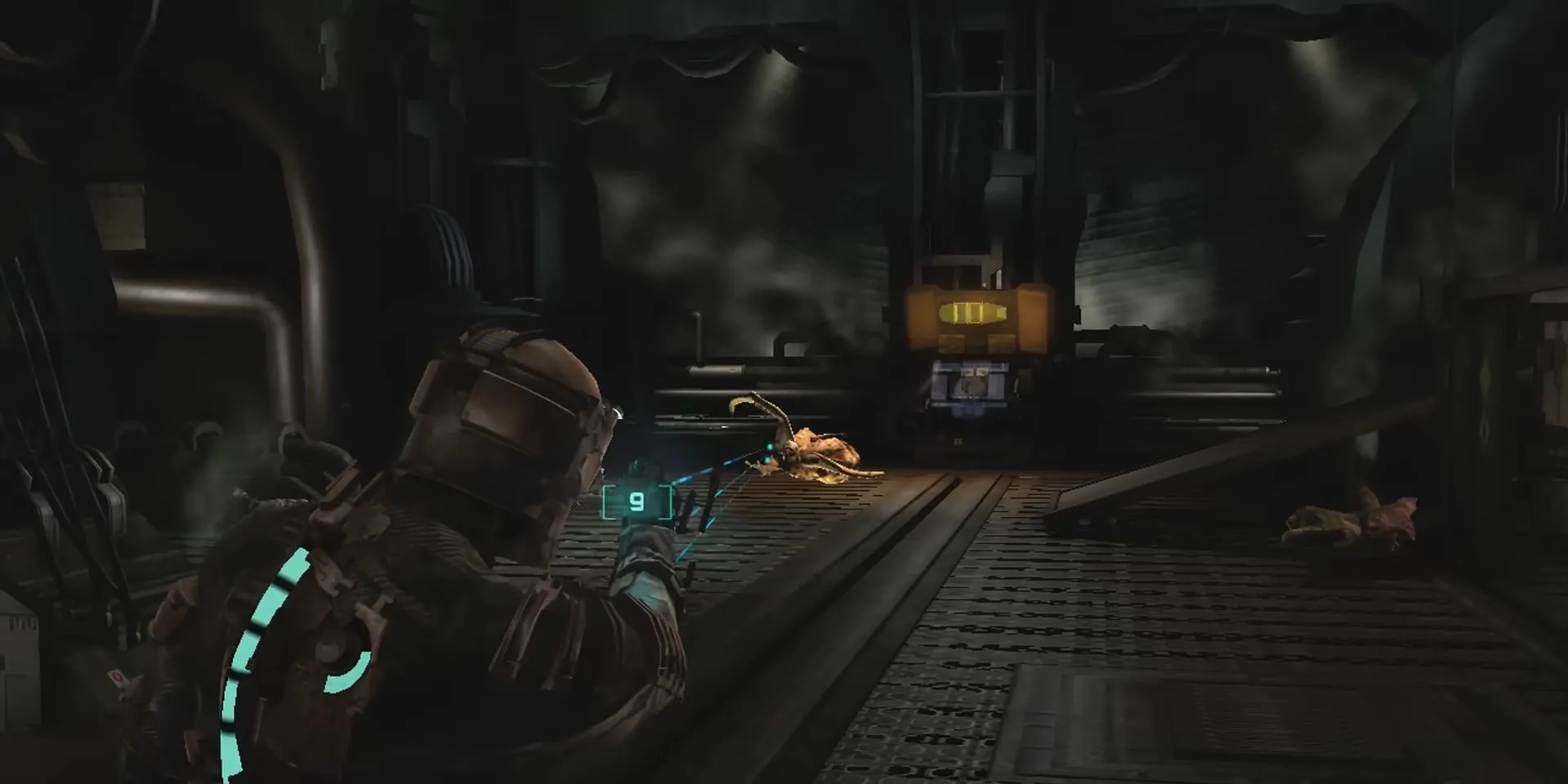 Isaac Clarke đối mặt với Necromorph trong Dead Space Remake 2023, nâng tầm trải nghiệm kinh dị